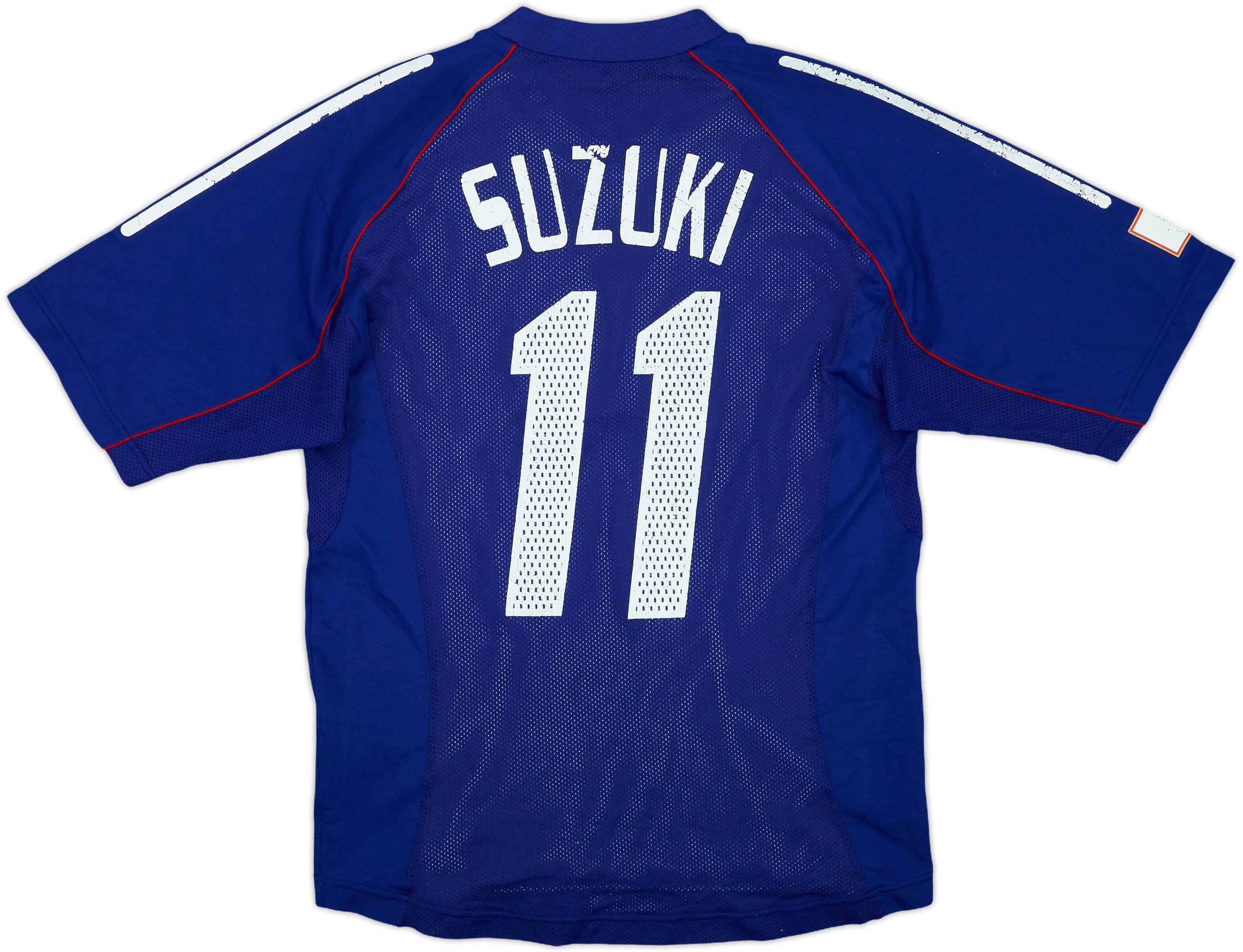 2002-04 Japan Player Issue Home Shirt Suzuki #11 - 6/10 - (M)