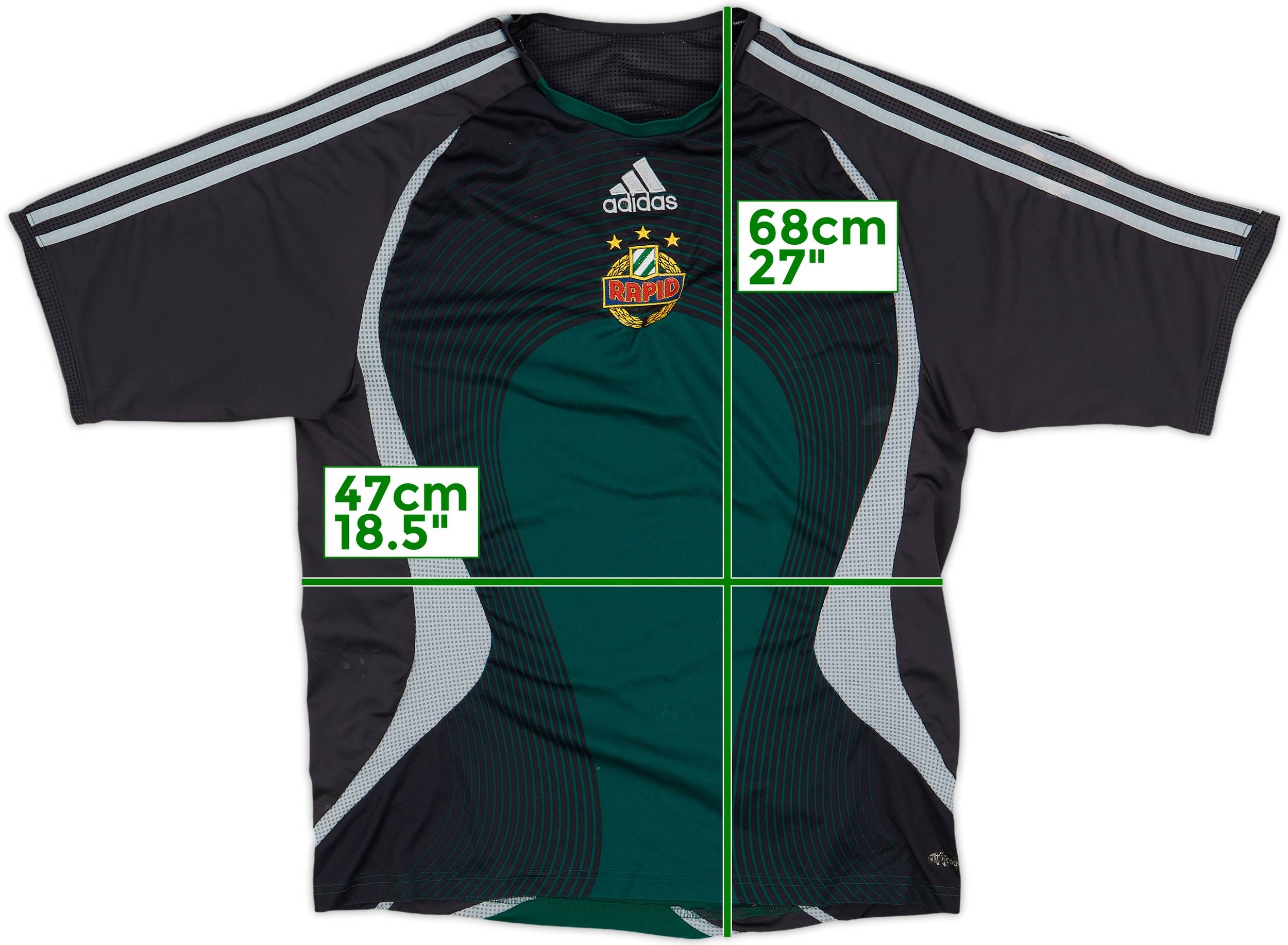 グランドセール 2006-07 (M) - 7/10 - Shirt Training adidas Vienna Rapid ウェア