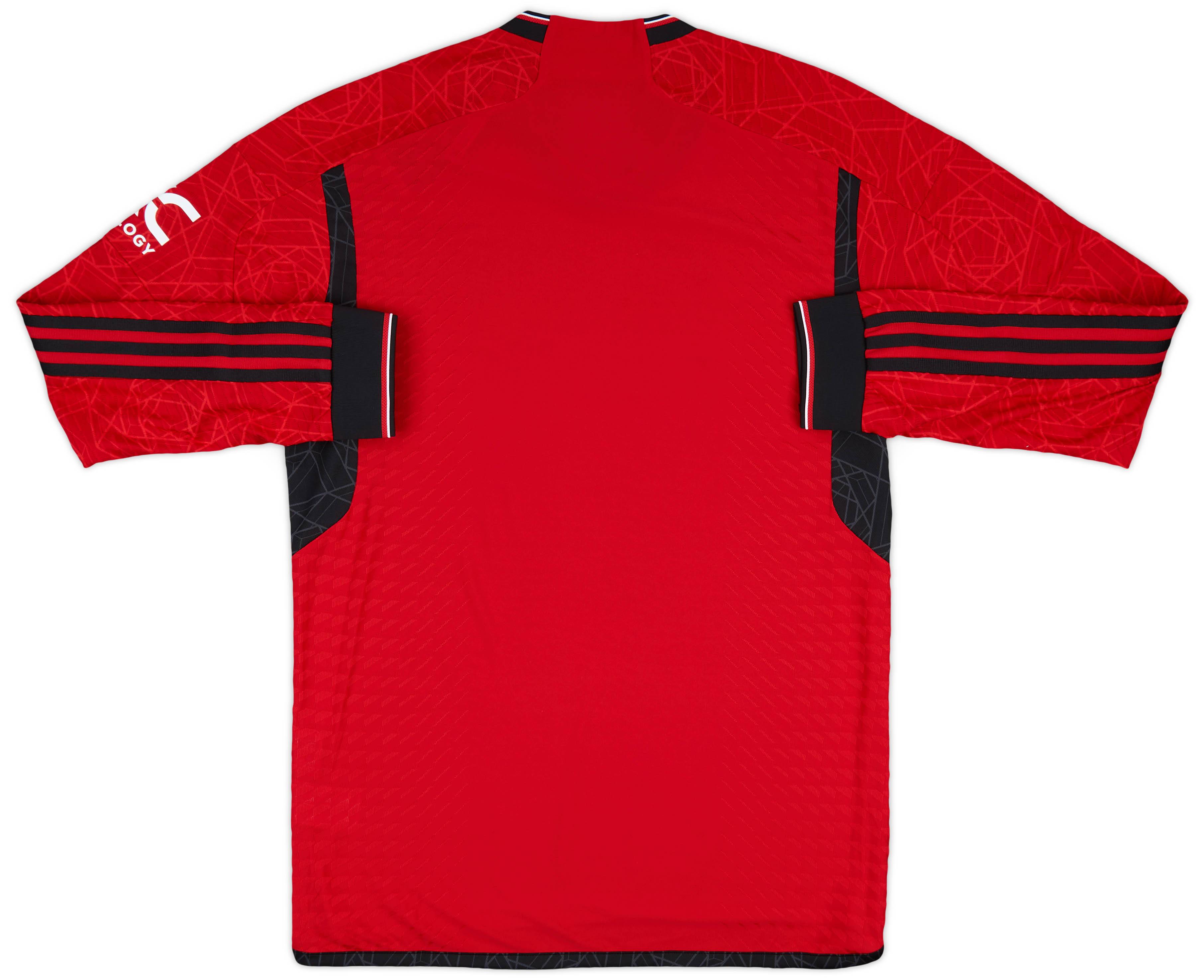 2023-24 Manchester United Authentic Home L/S Shirt