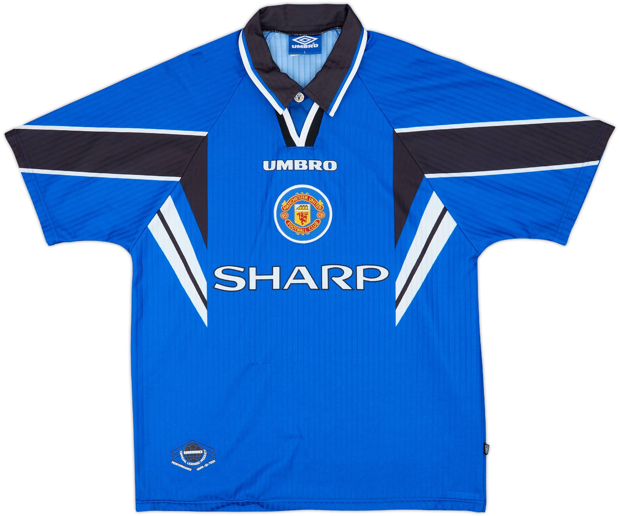 1996-98 Manchester United Third Shirt & Shorts Cantona #7