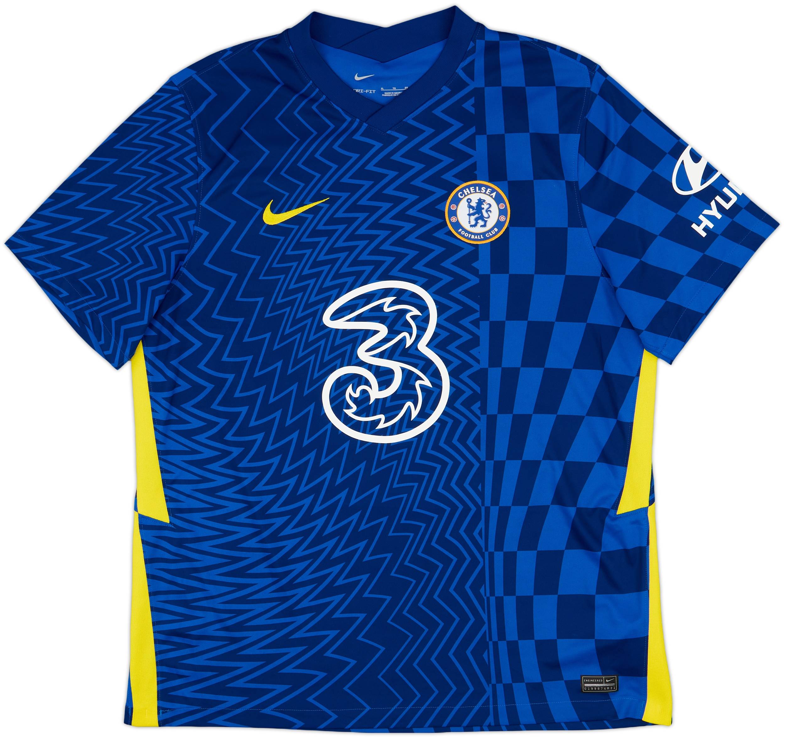 Chelsea FC MOUNT 19番シャツ 2021-22 Chelsea Home Shirt Mount #19 - 9/10 - (XL)