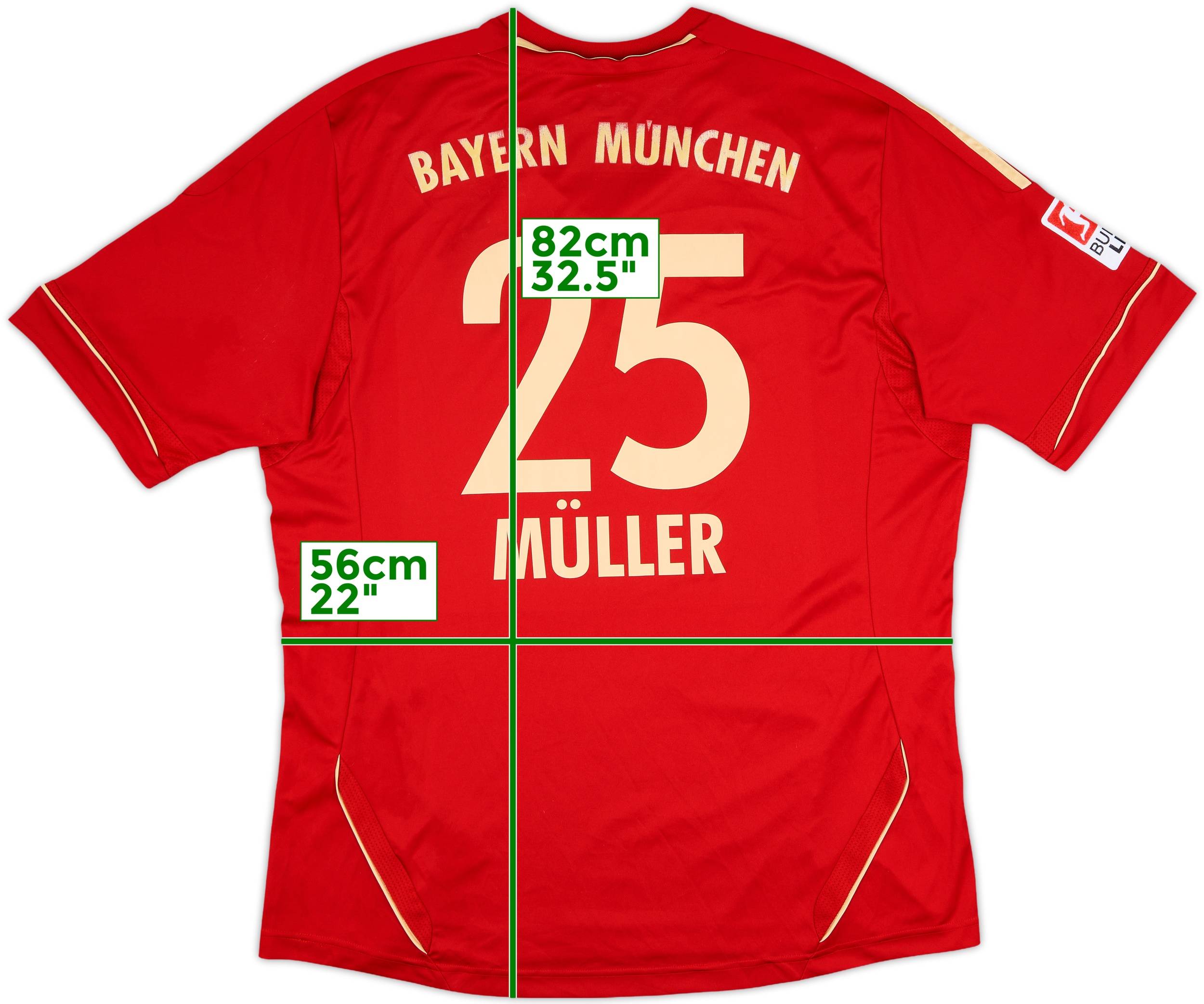 FC Bayern München MÜLLER 25番ユニフォームM FC Bayern München MÜLLER 25番ユニフォームM - メルカリ