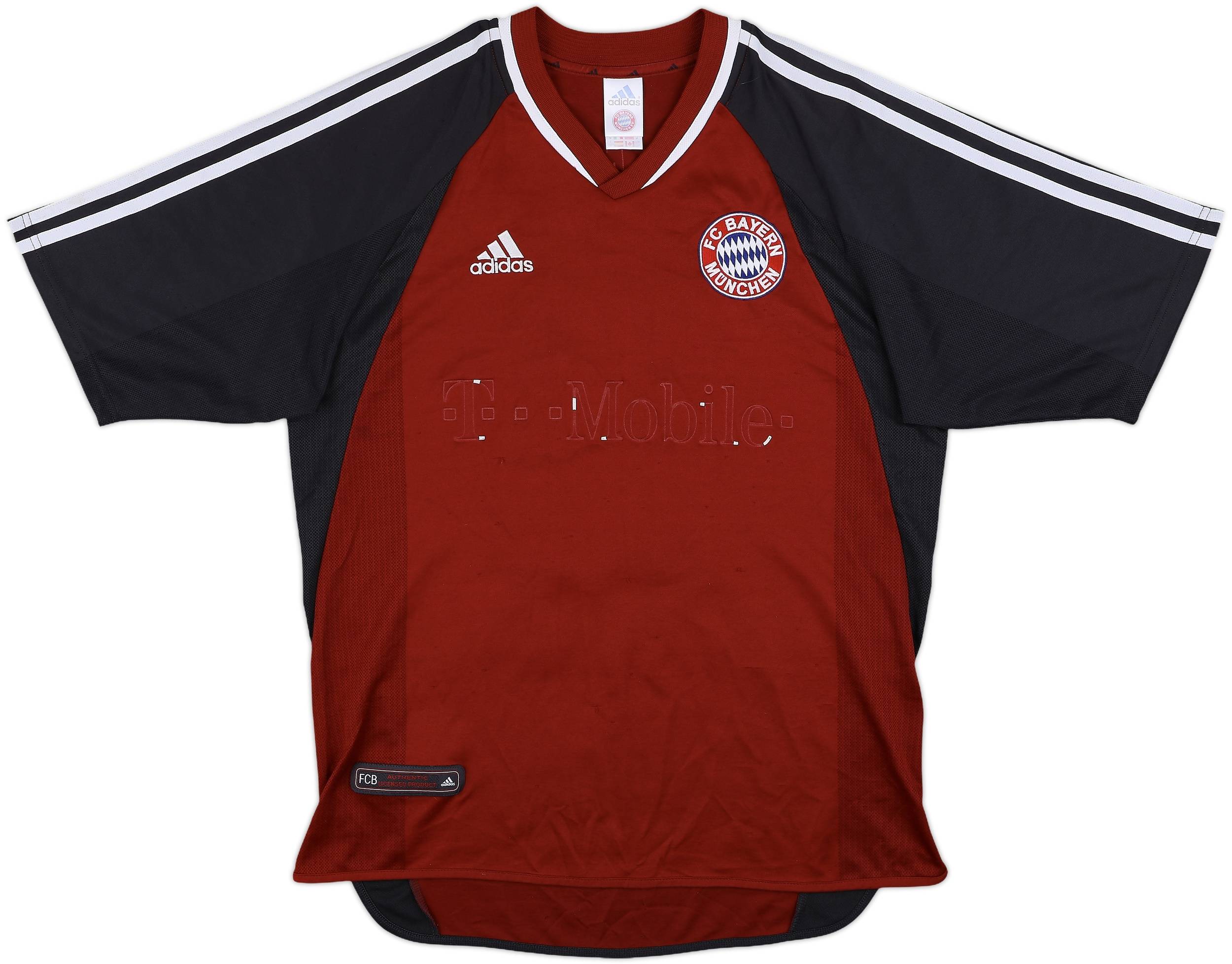 Bayern München Ballack 13 シャツ 2002-03 Bayern Munich Home Shirt Ballack #13 - 4/10 - (M)