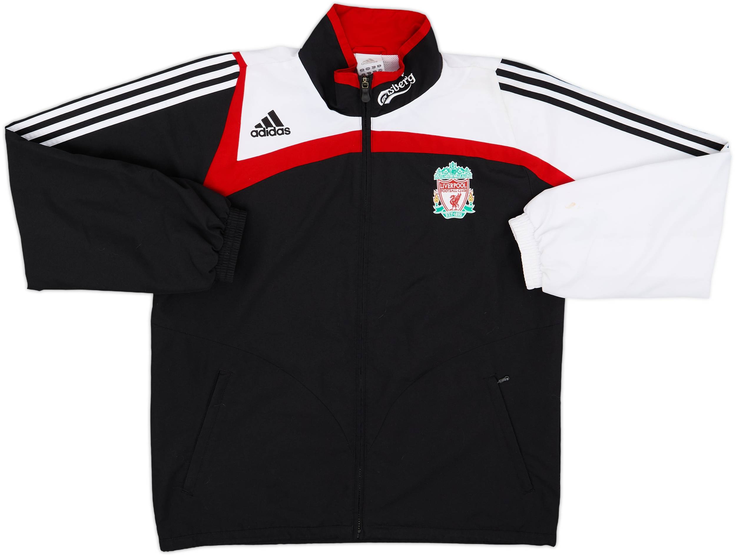 タイムセール 半額 2007-08 Liverpool (L/XL) - 6/10 - Jacket Track adidas ウェア