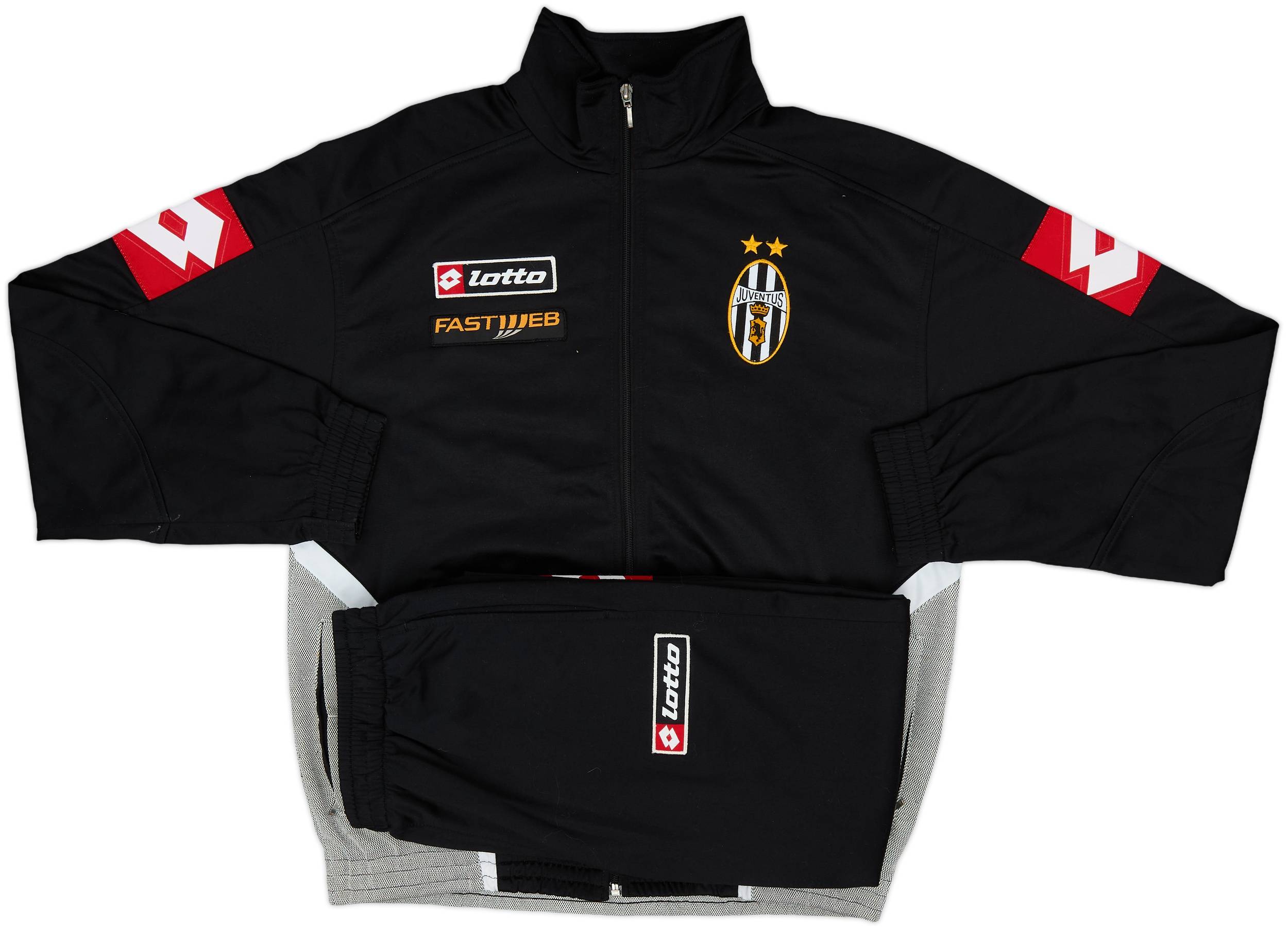 2001-02 Juventus Lotto Tracksuit - 5/10 - (M/L)