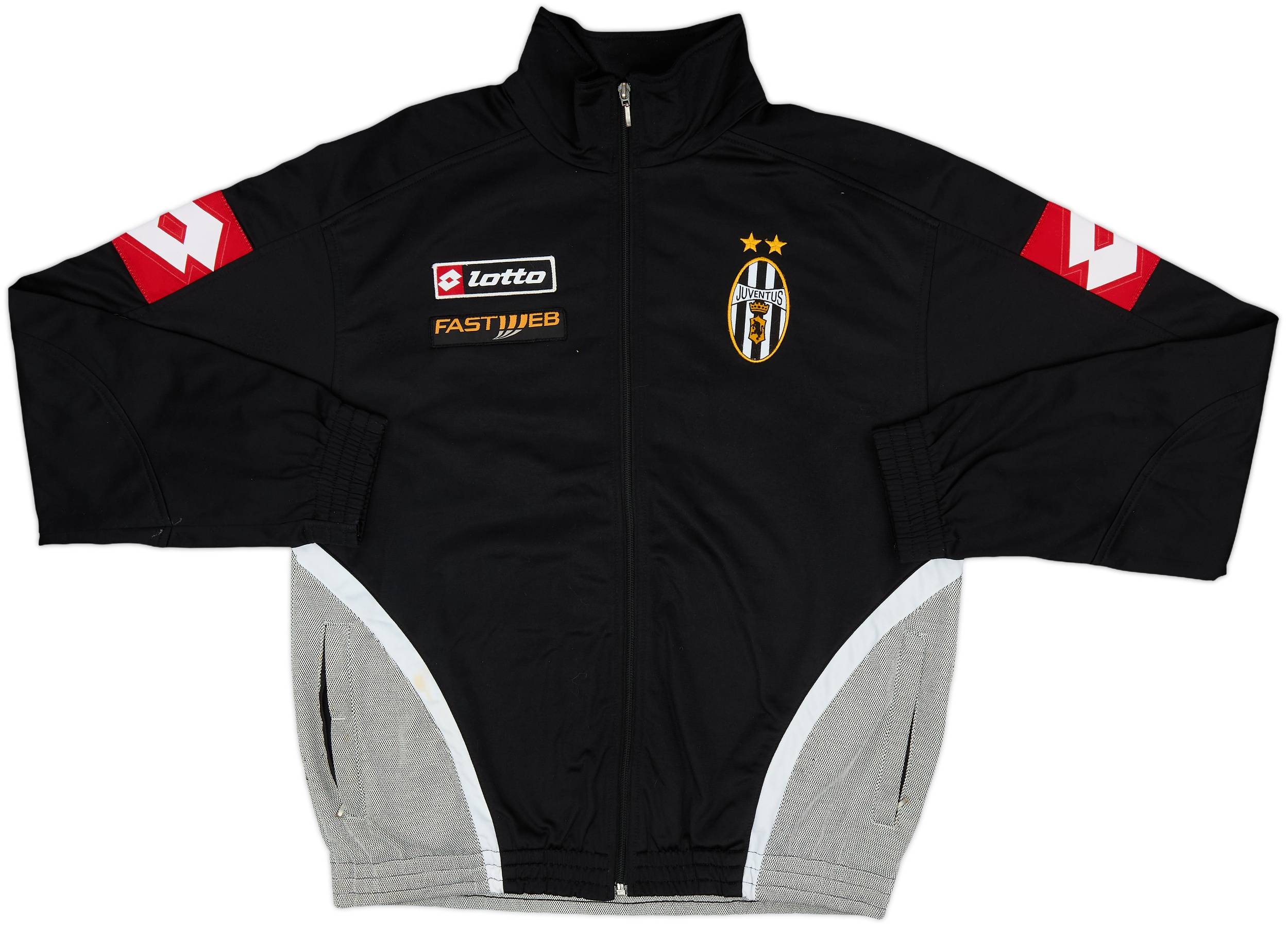 Lotto JUVENTUS トレーニングジャージ　ハーフジップ　01-02 2001-02 Juventus Lotto Tracksuit - 5/10 - (M/L)