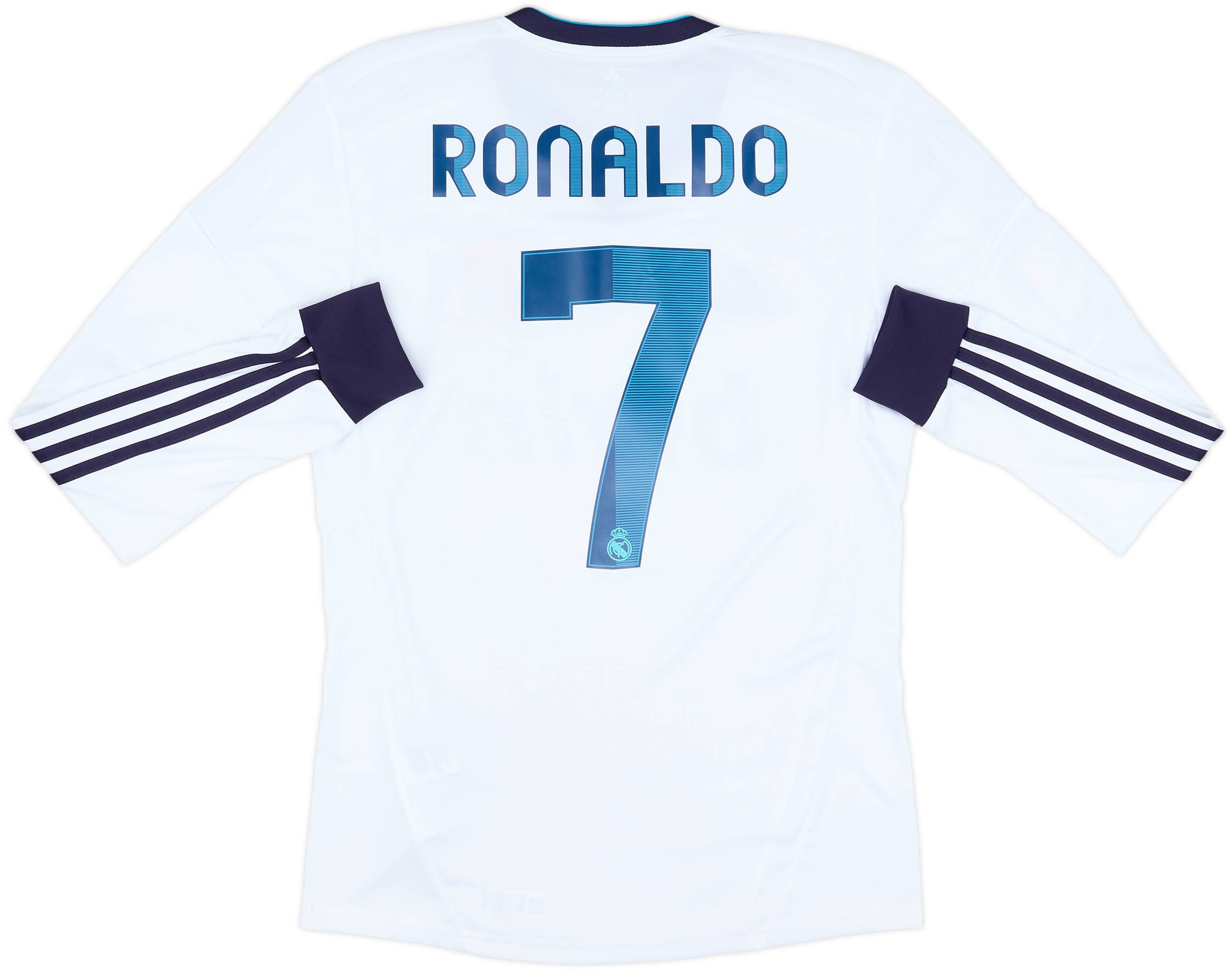 REAL MADRID RONALDO 7 長袖シャツ 2012-13 Real Madrid Home L/S Shirt Ronaldo #7 - 7/10 - (S)