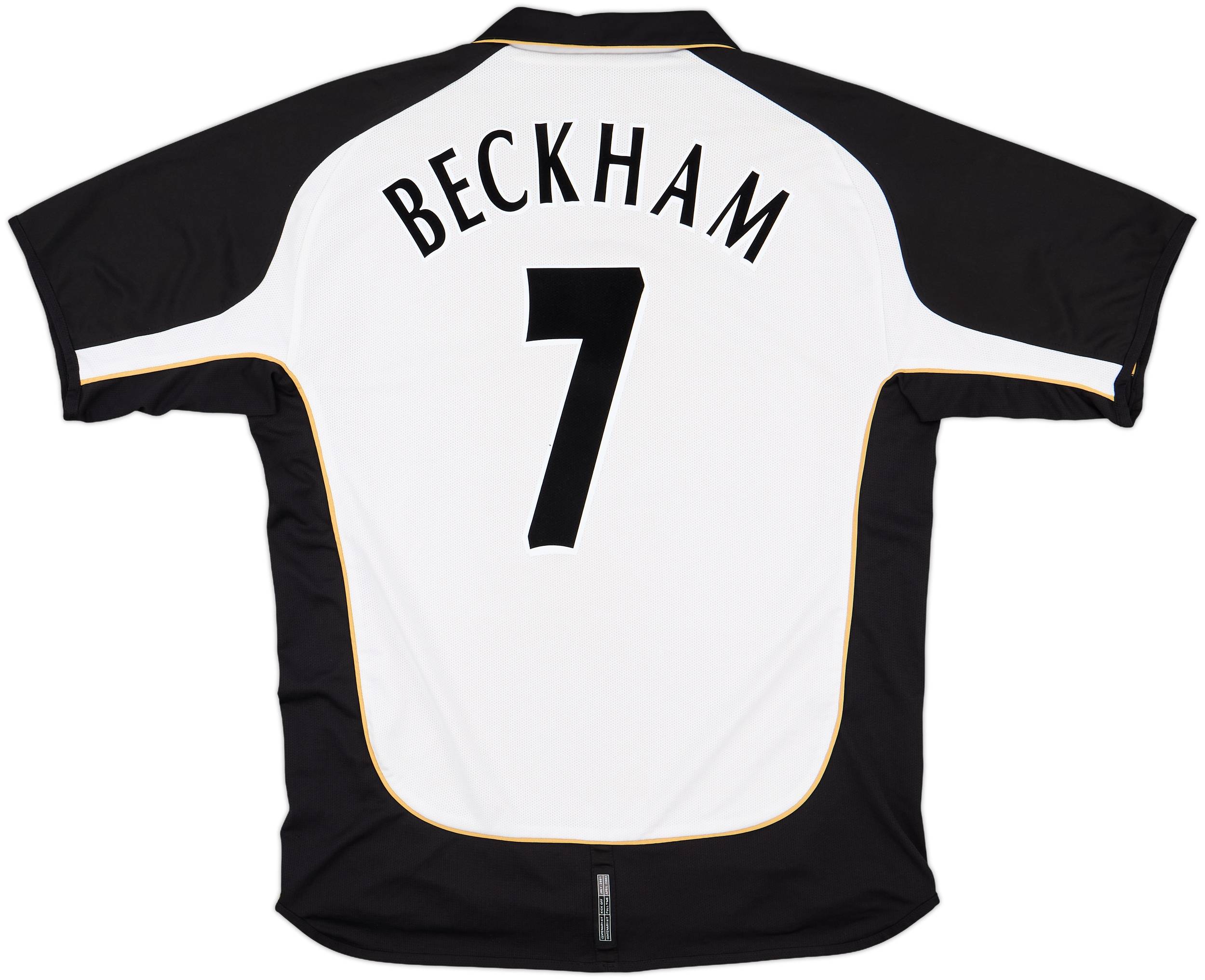 2001-02 Manchester United Centenary Away/Third Shirt Beckham