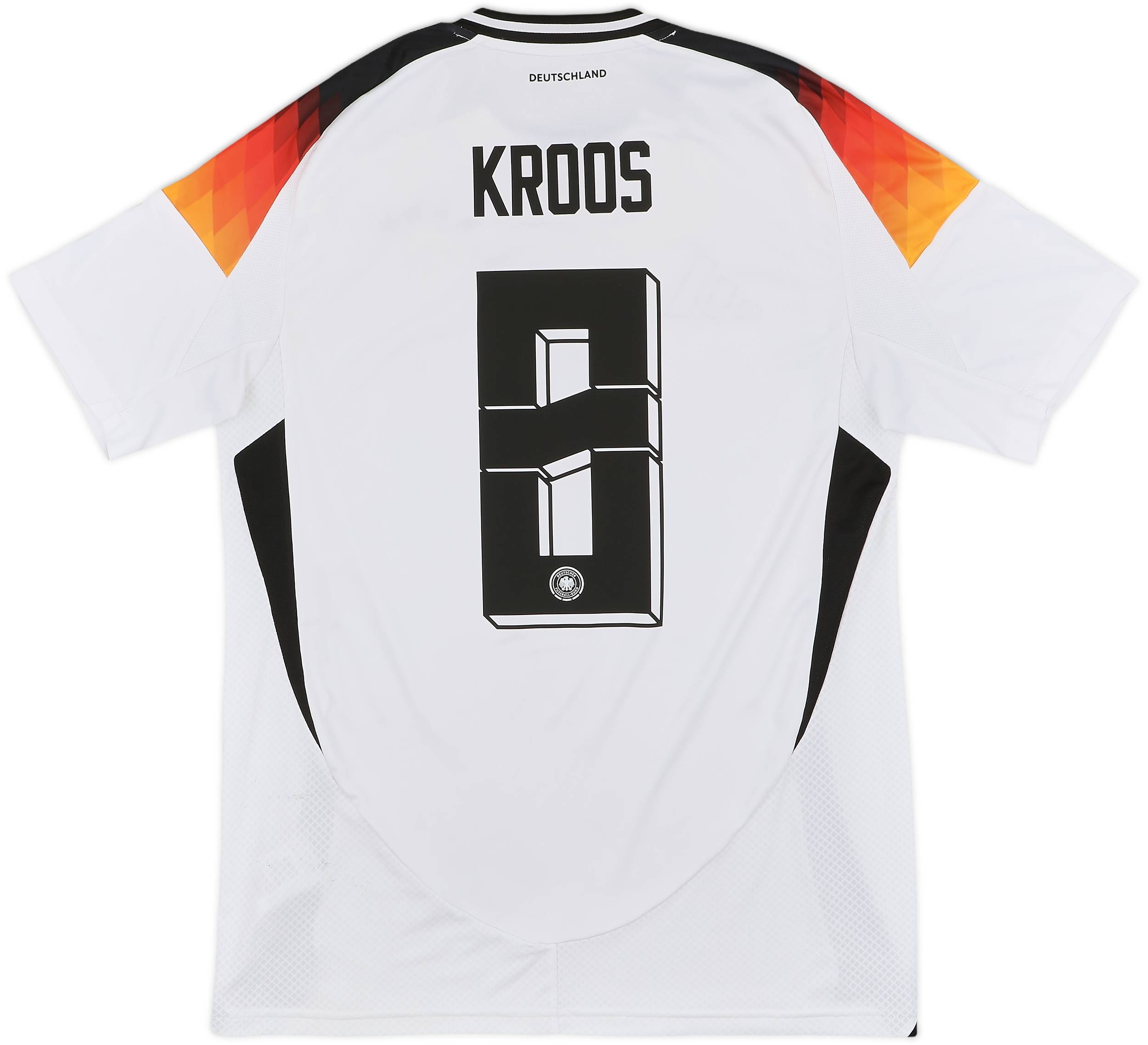 ユーロ2024ドイツチーム ホームユニフォーム8番 KROOS 2024-25 Germany Home Shirt Kroos #8 - 8/10 - (M)