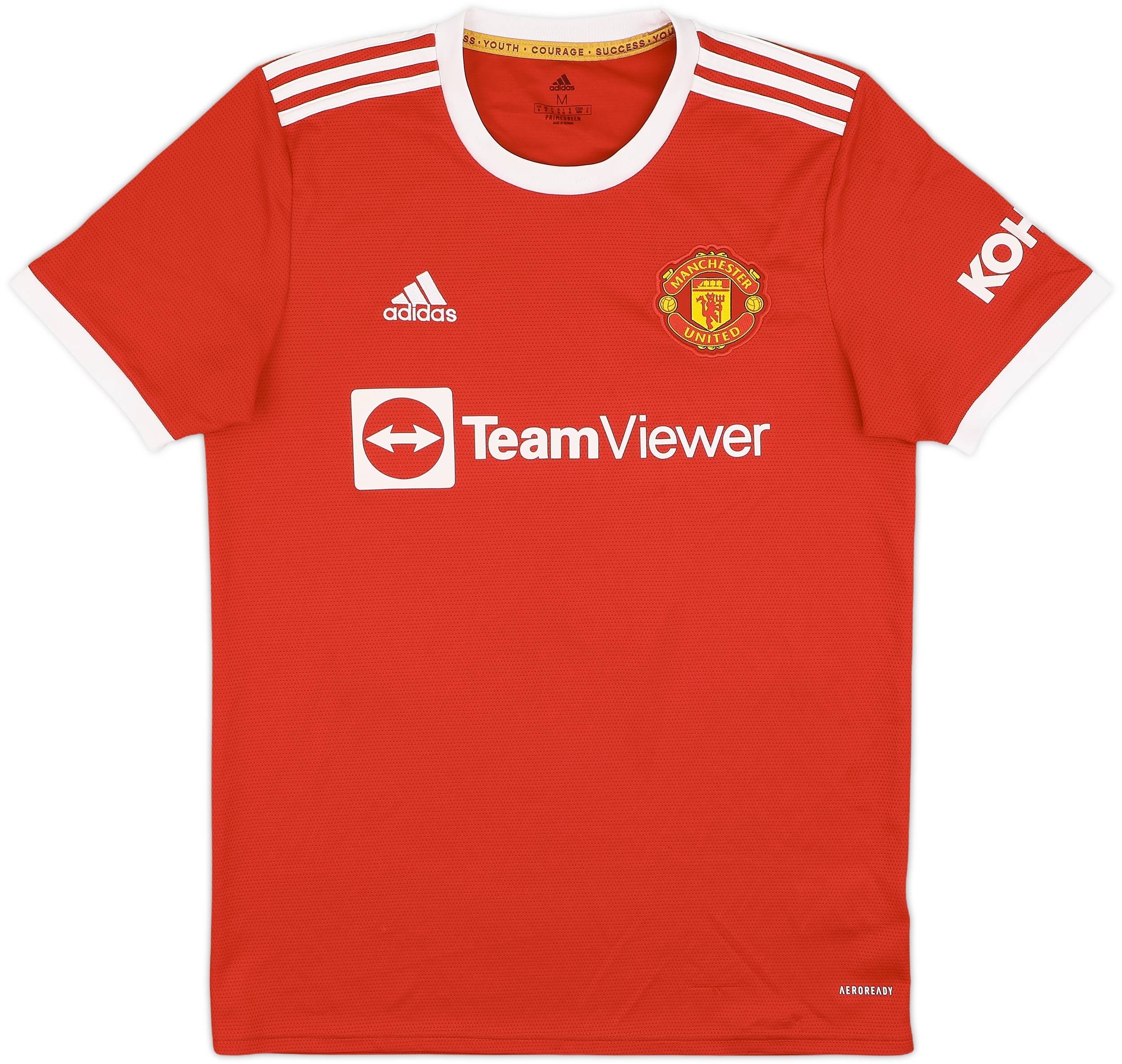 2021-22 Manchester United Home Shirt Ronaldo #7 - 8/10 - (M)