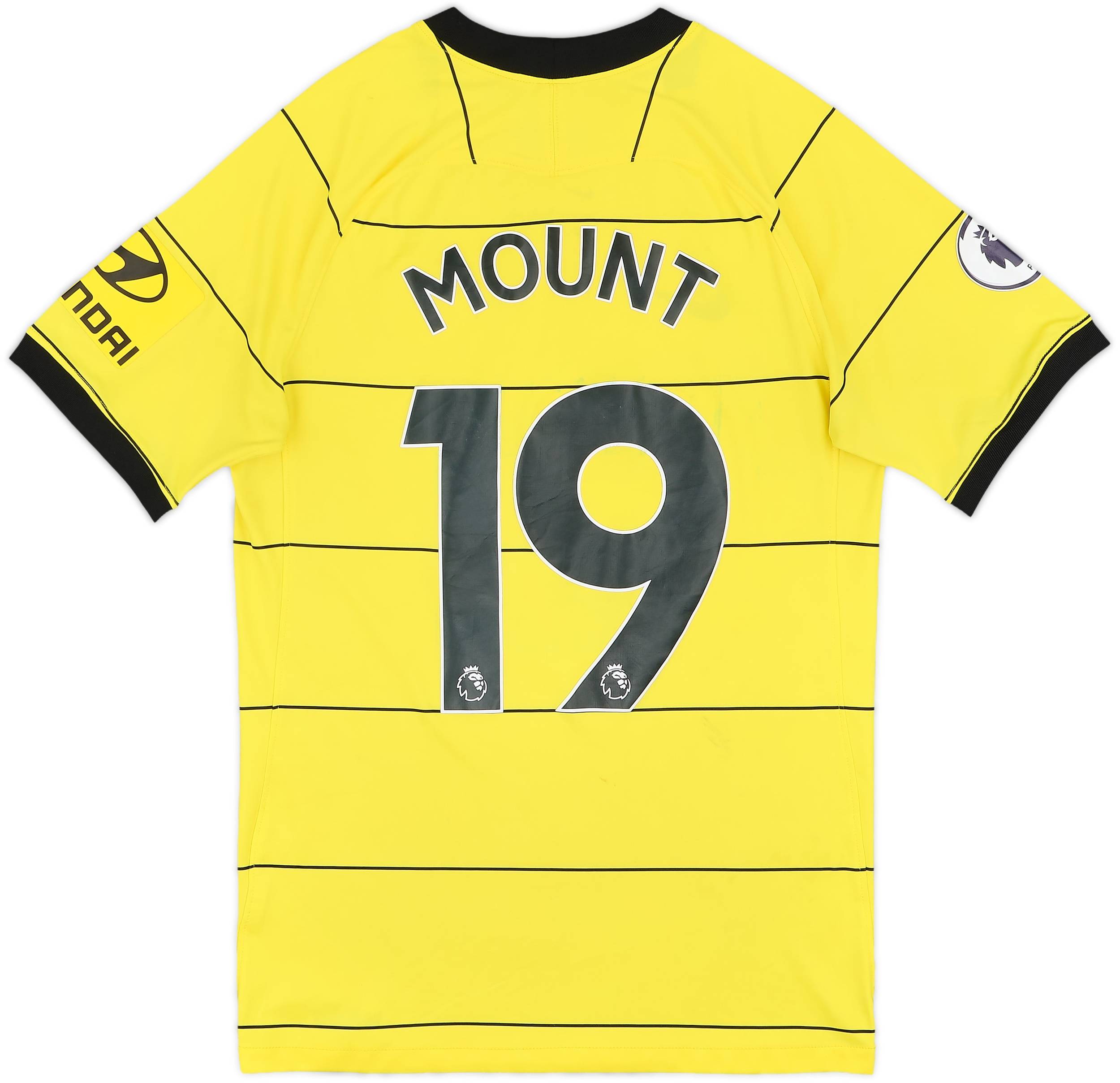 2021-22 Chelsea Third Shirt Mount #19 - 6/10 - (S)