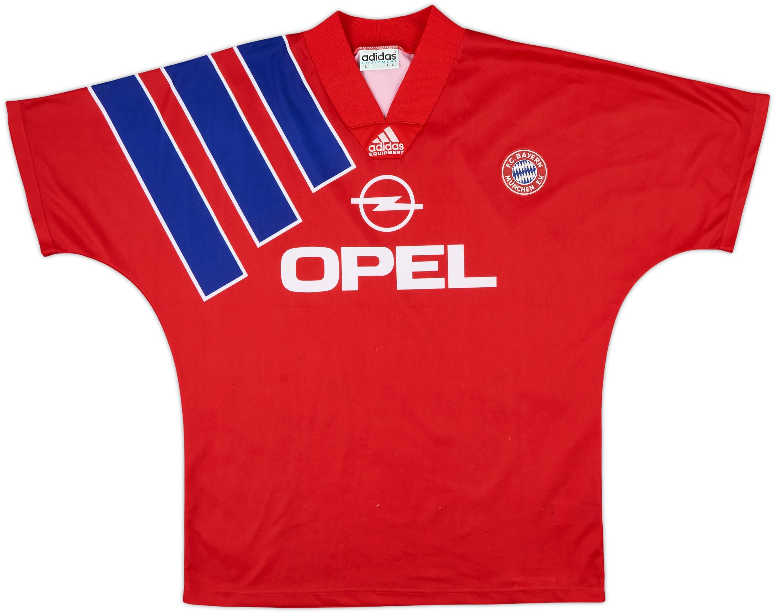 1991-93 Bayern Munich Home Shirt - 8/10 - (L/XL)