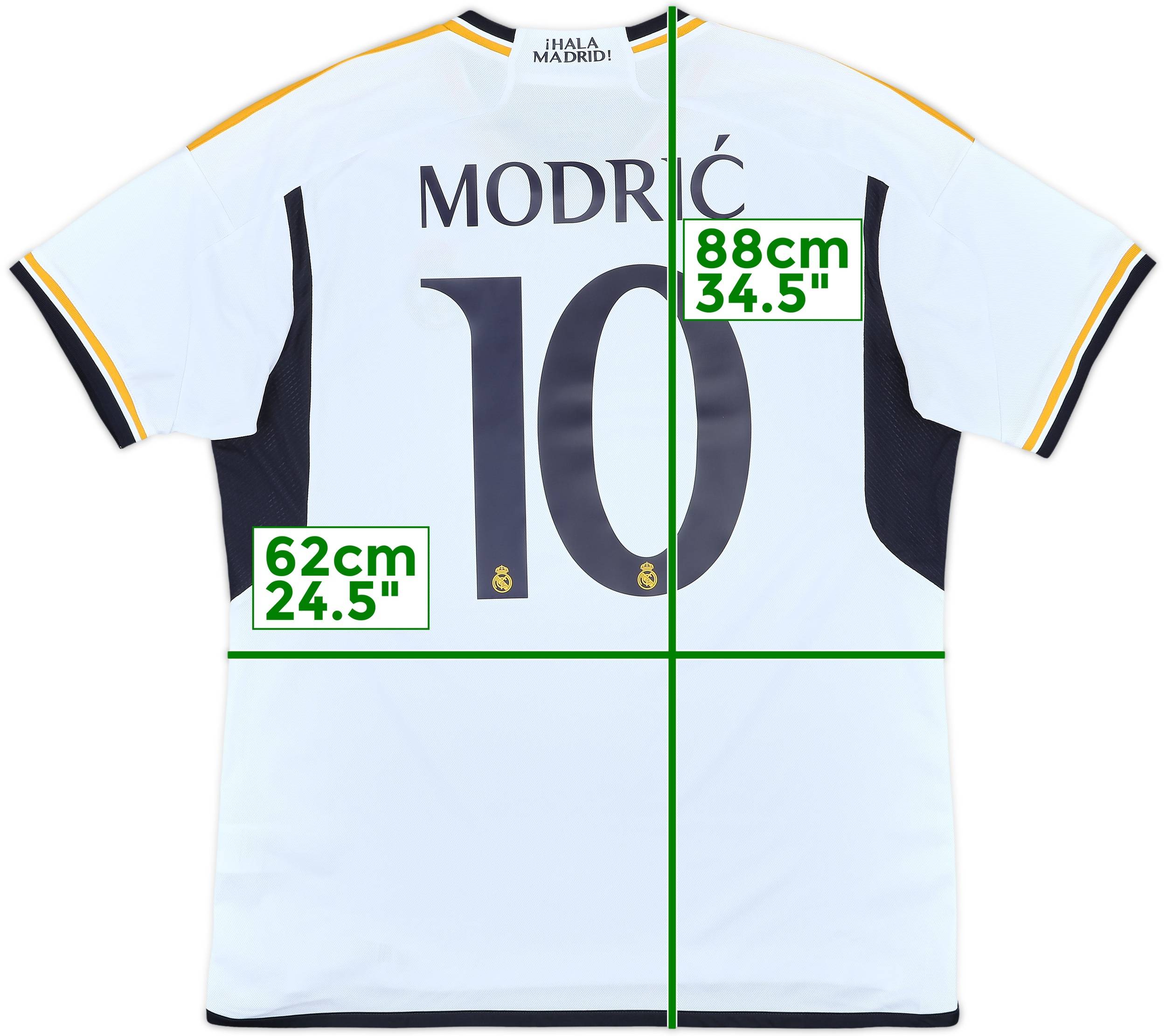 Real Madrid MODRIĆ 10 シャツ 2023-24 Real Madrid Home Shirt Modric #10 - 9/10 - (XL)