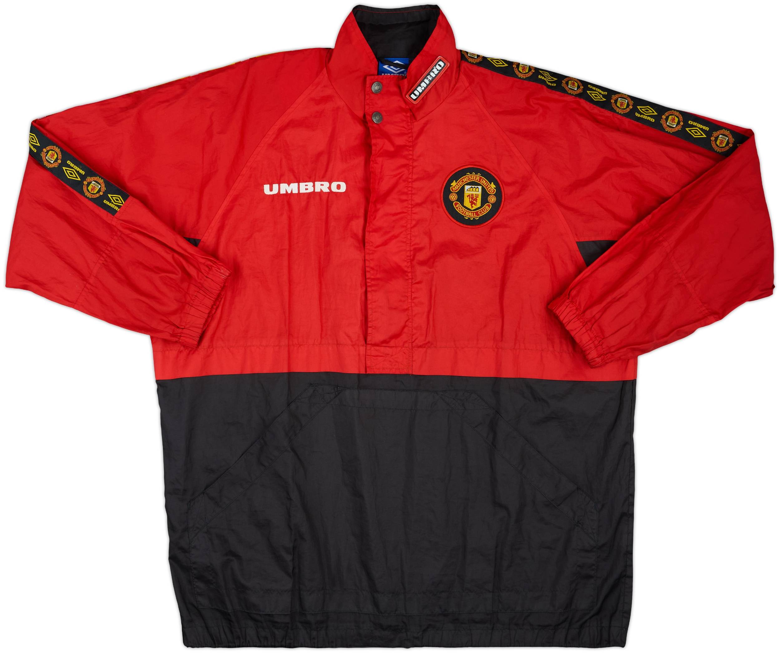 1996-97 Manchester United Umbro Rain Jacket - 8/10 - (L)