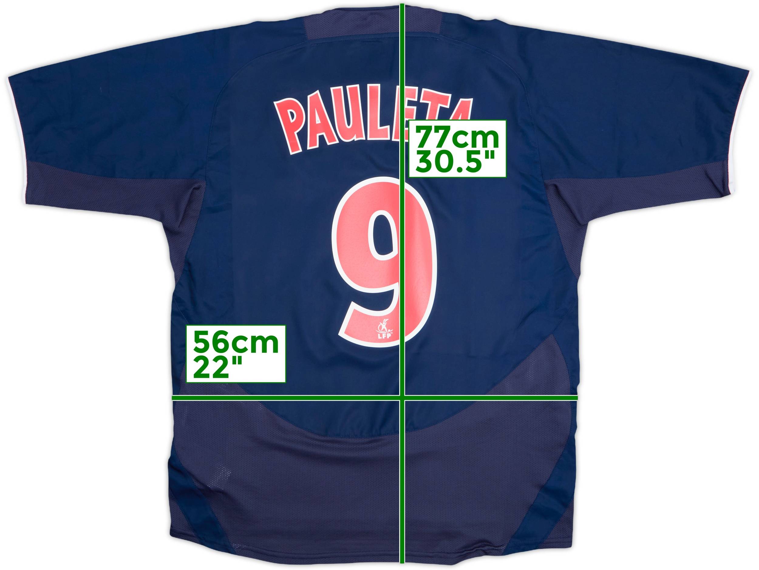 2003-04 Nike Paris Saint-Germain Player Issue Home Shirt L
