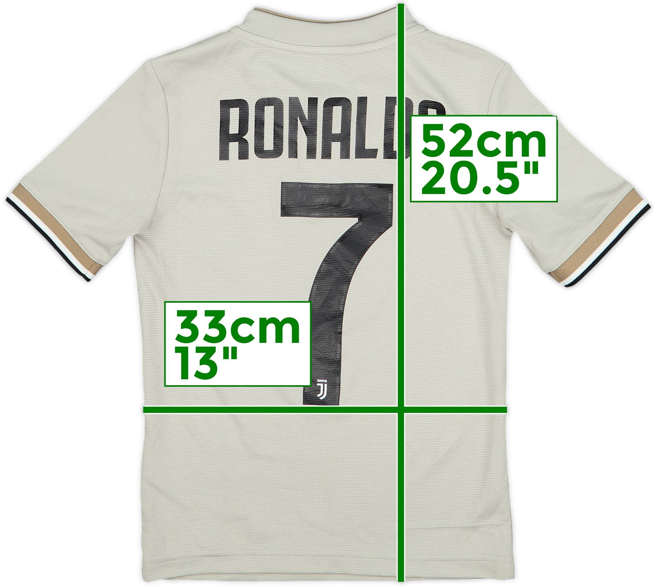 2018-19 Juventus Away Shirt Ronaldo #7 - 8/10 - (7-8 Years)