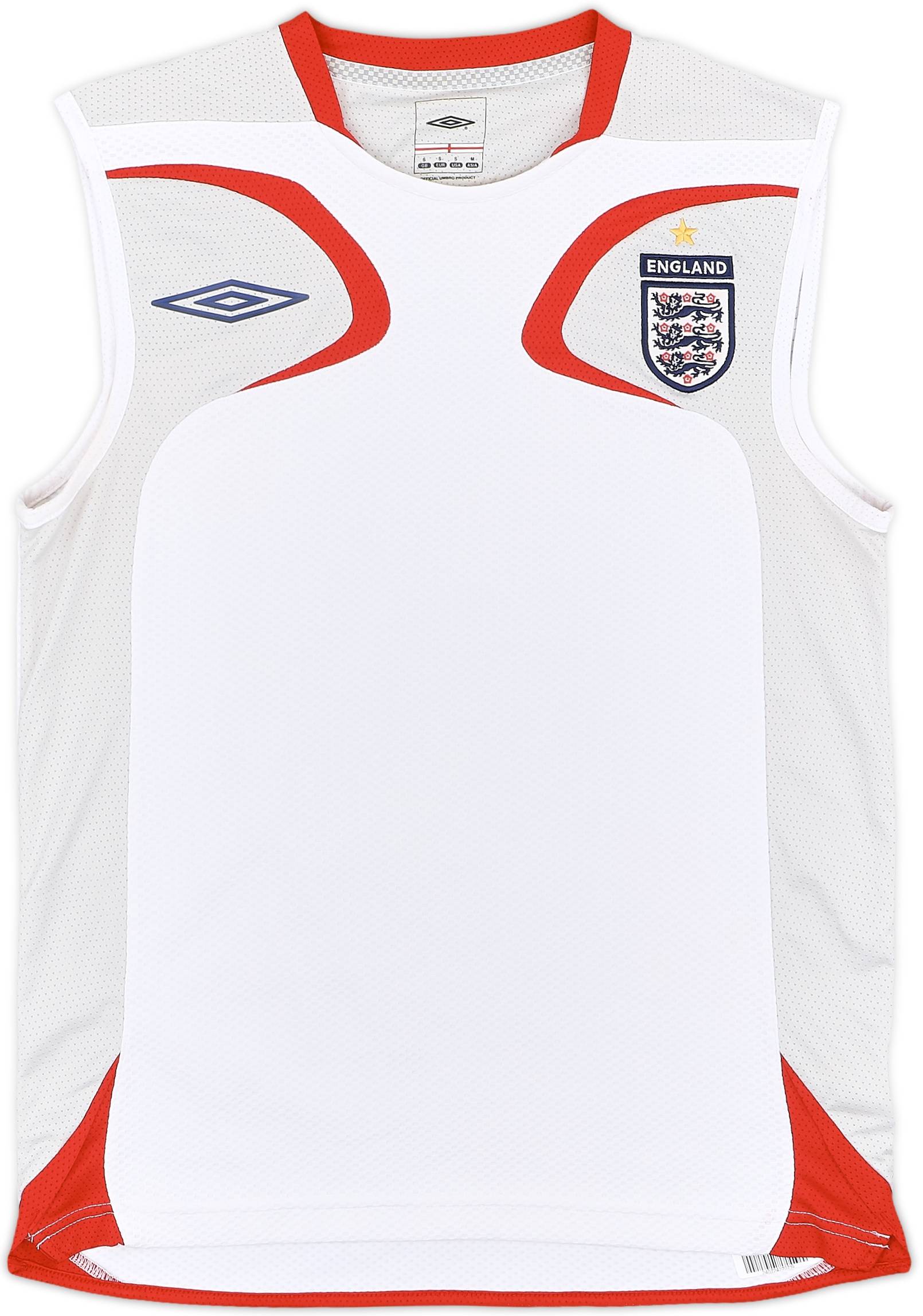 England Umbro Training Vest アンブロ 2006-07 England Umbro Training Vest - 5/10 - (L)