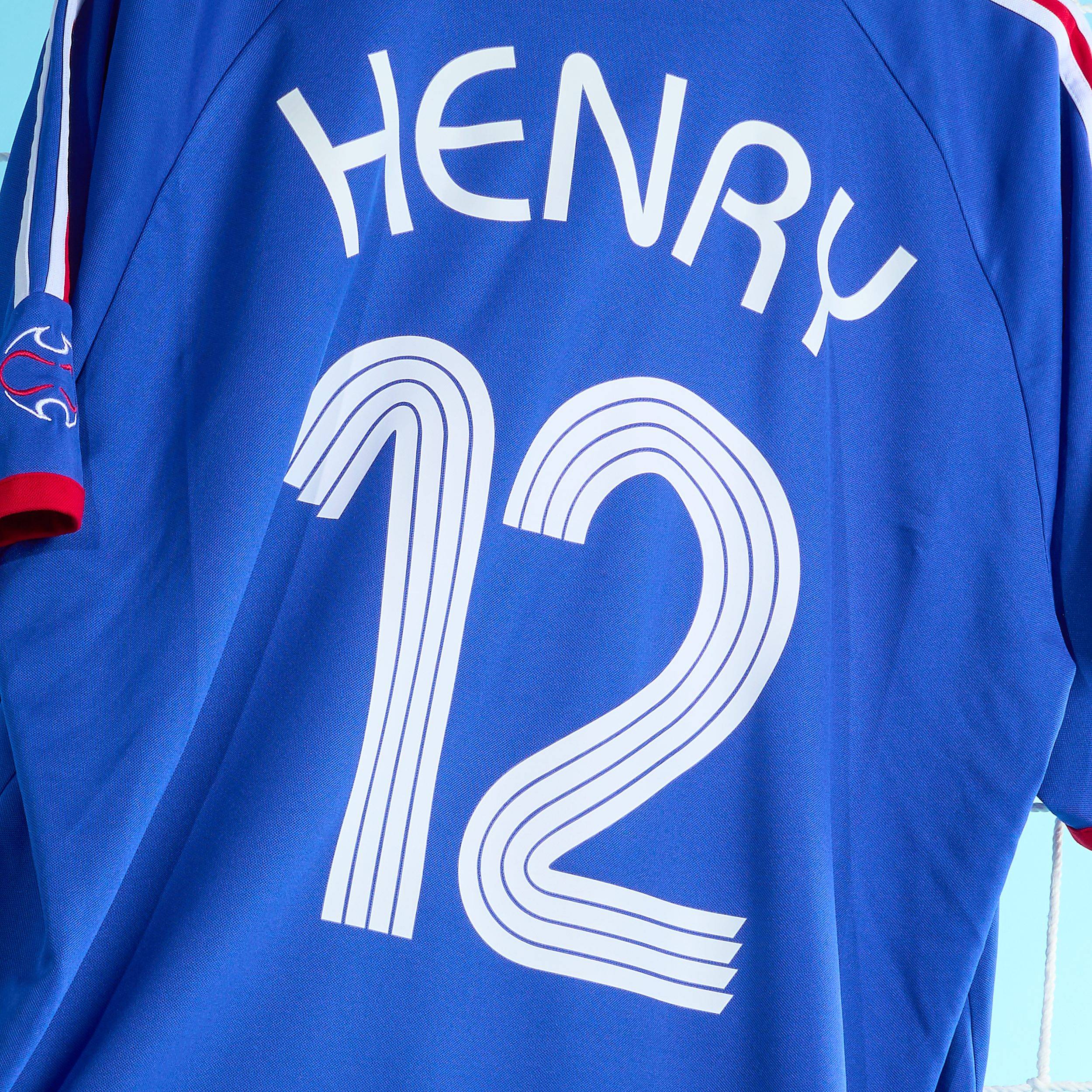 2006-07 France Basic Home Shirt Henry #12
