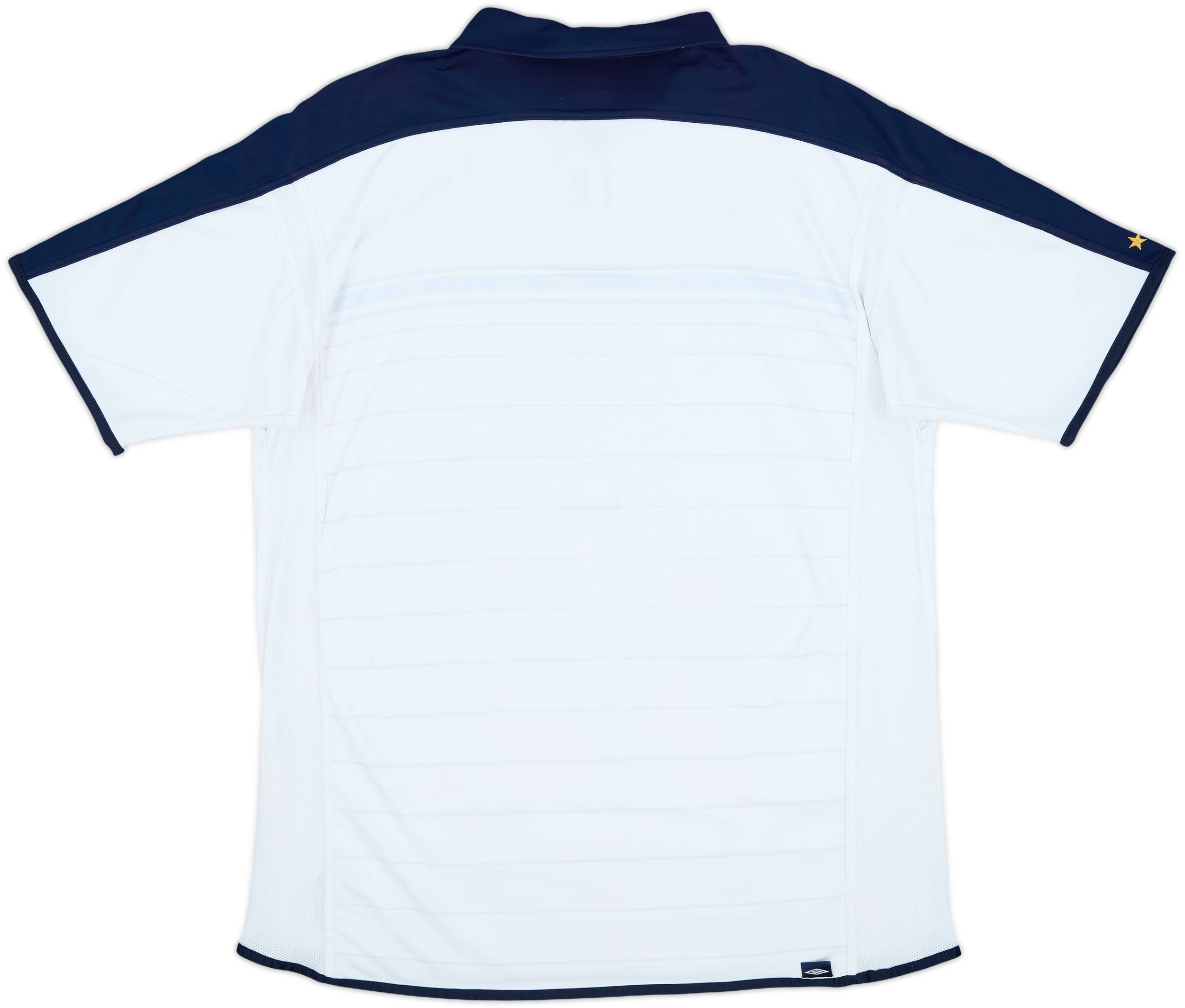 2003-05 England Home Shirt Scholes #8 - 9/10 - (XL)