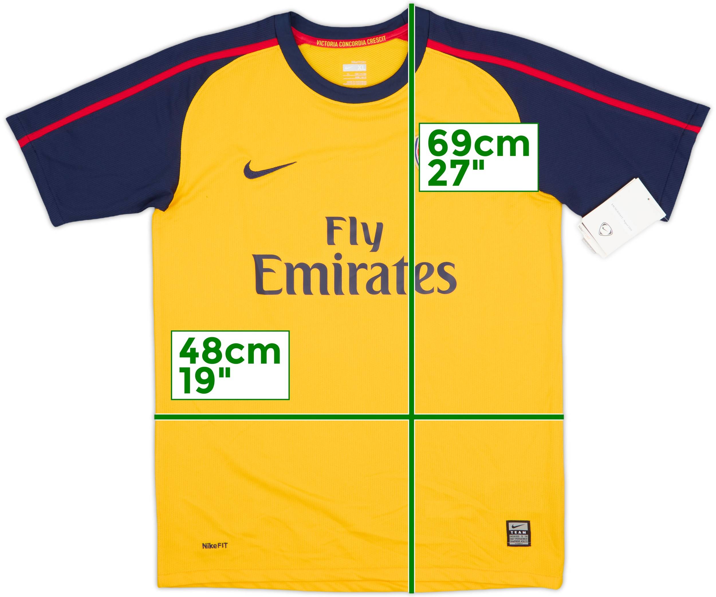 2008-09 Arsenal Away Shirt (XL.Boys)