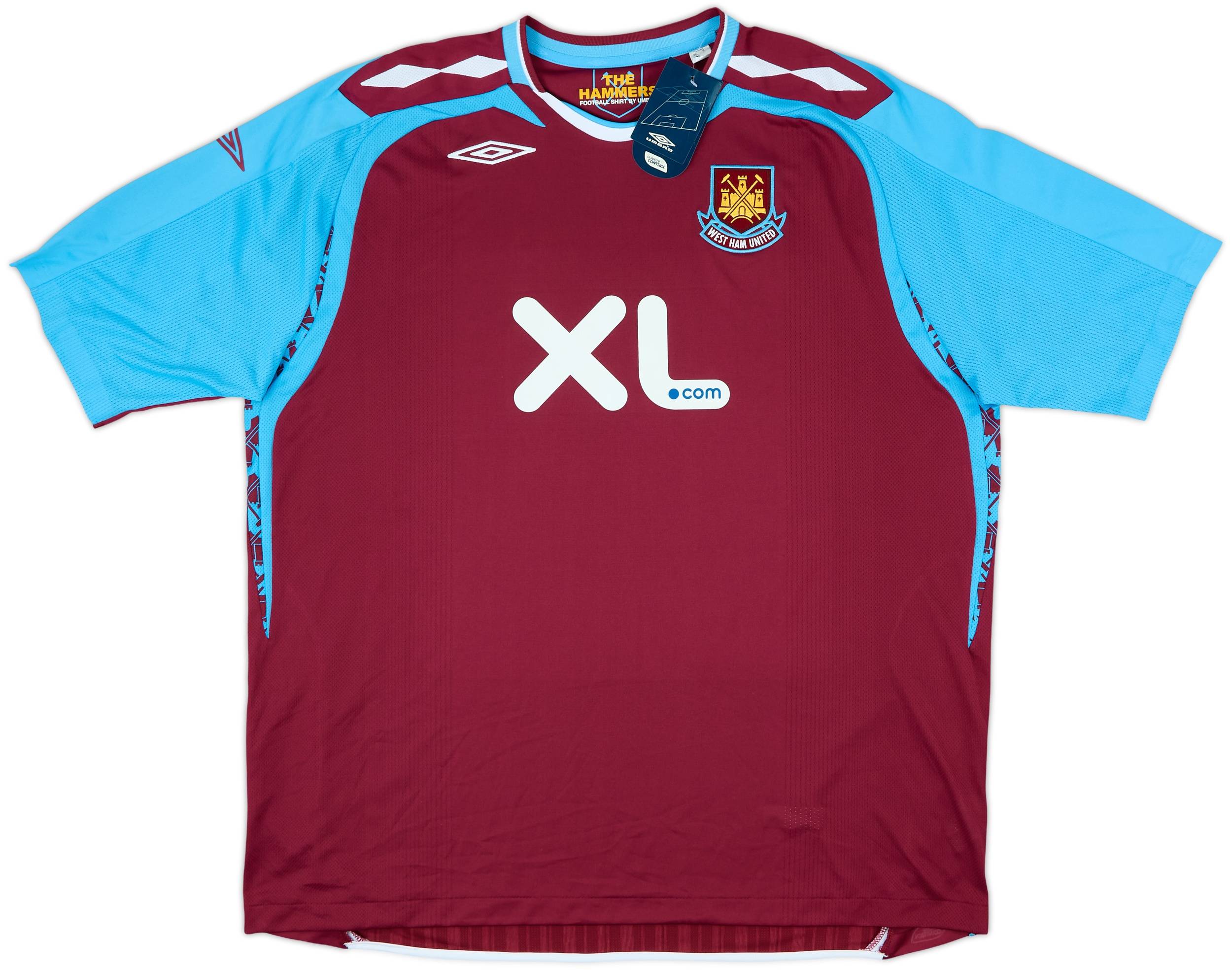 2007-08 West Ham Home Shirt Noble #16 (3XL)
