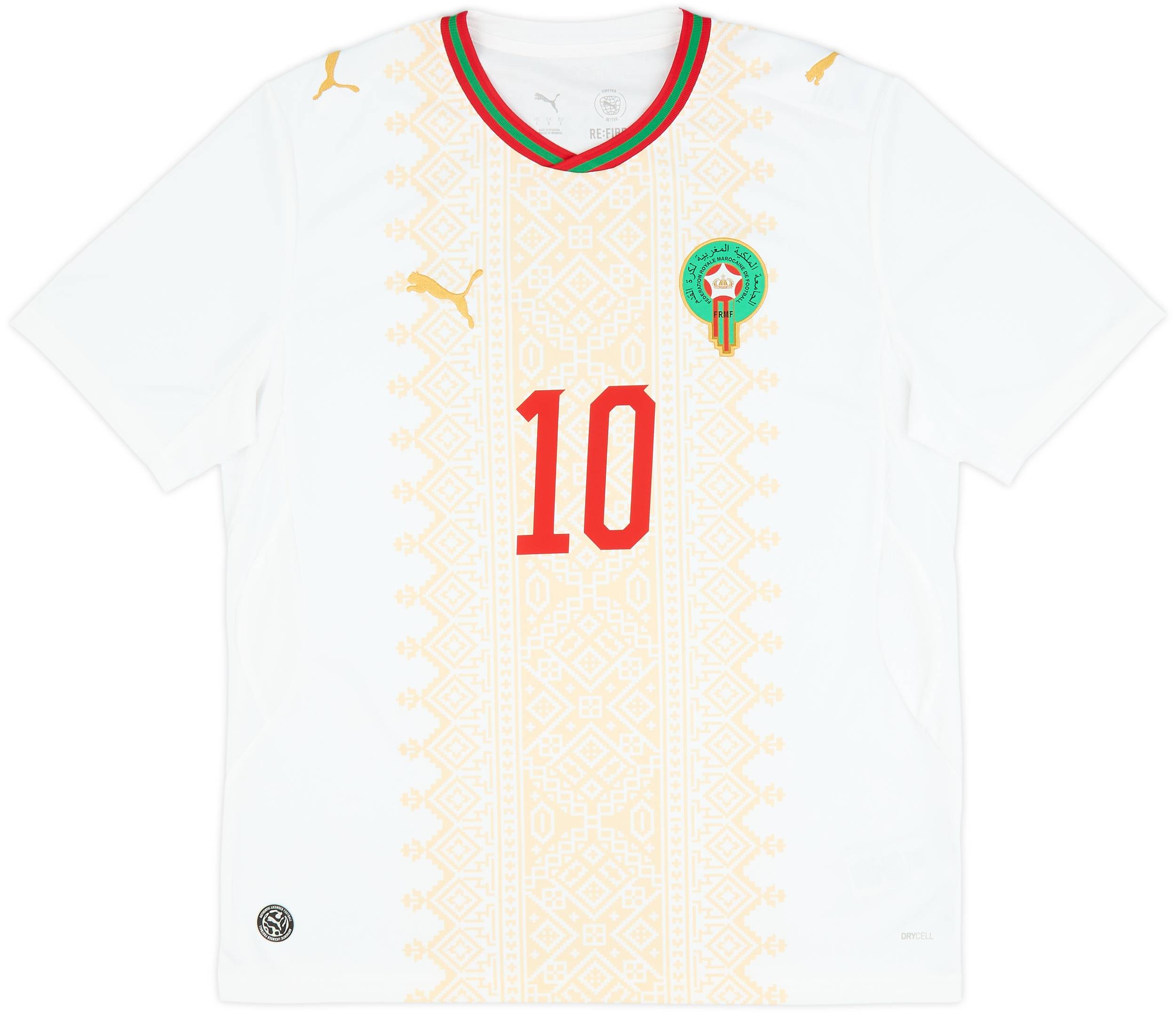 2026-27 Morocco Away Shirt Brahim #10