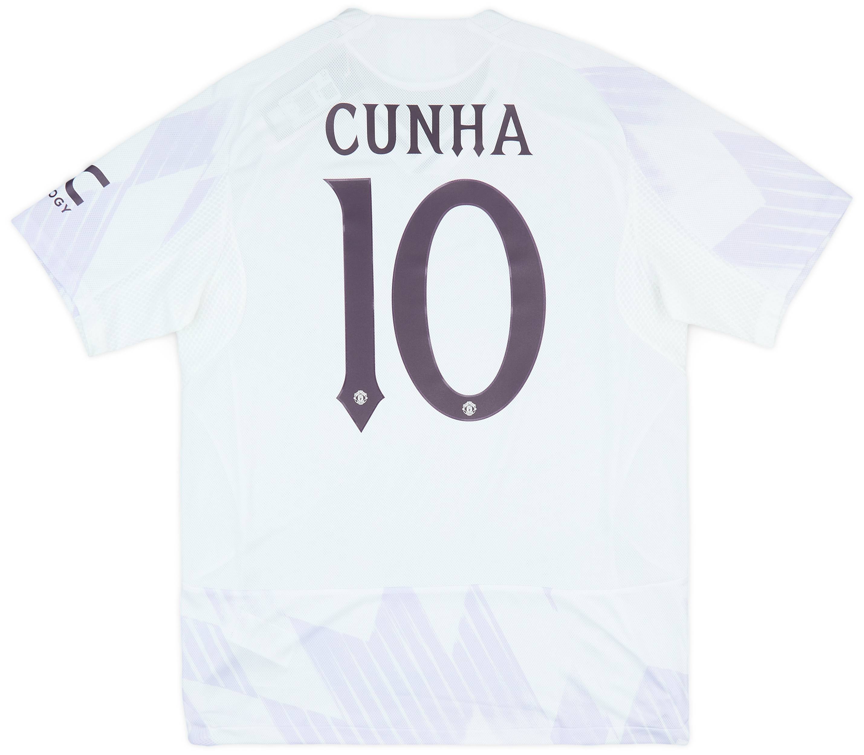 2025-26 Manchester United Authentic Away Shirt Cunha #10