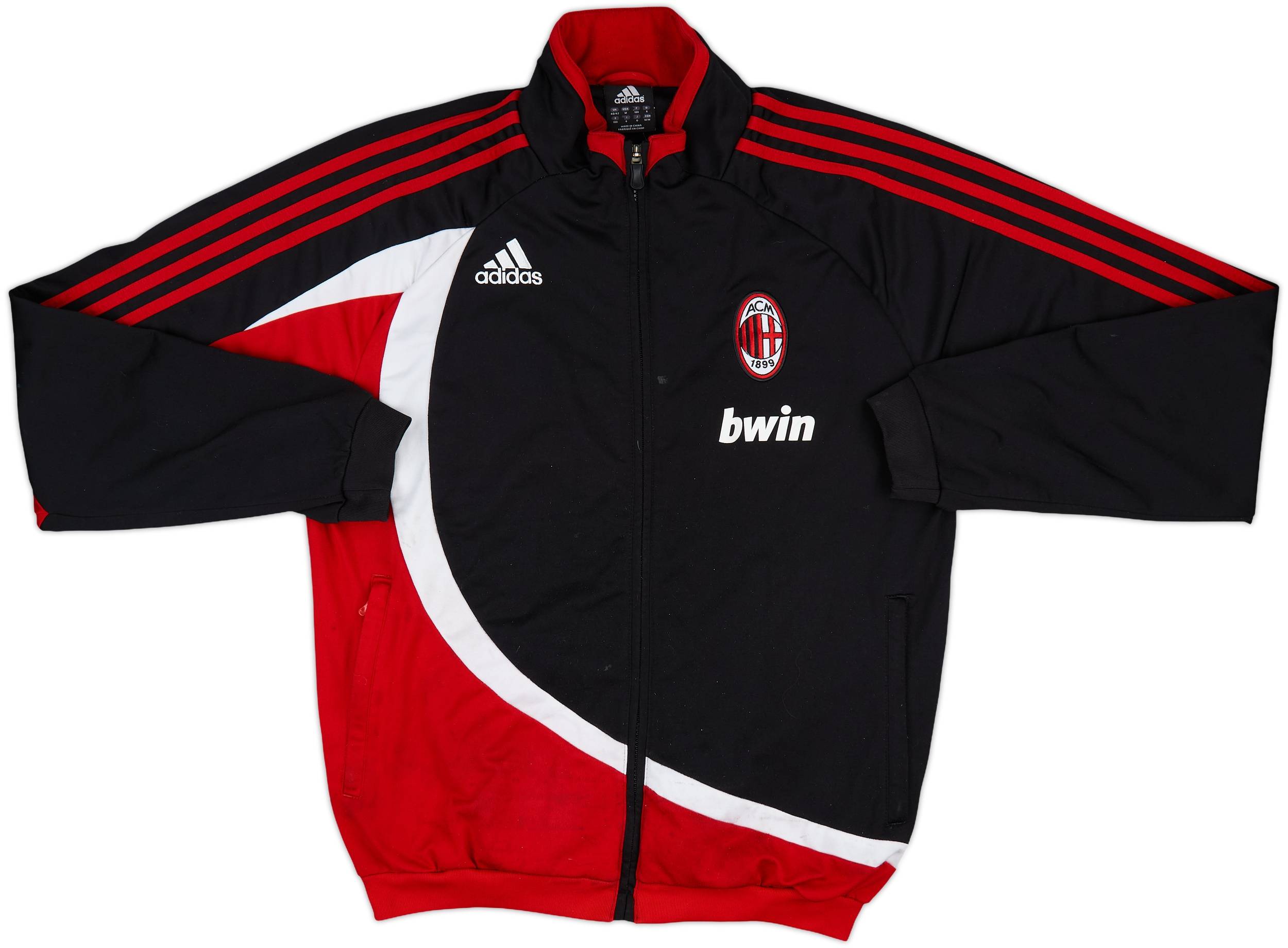 2003-04 AC Milan adidas Track Jacket - 6/10 - (M)