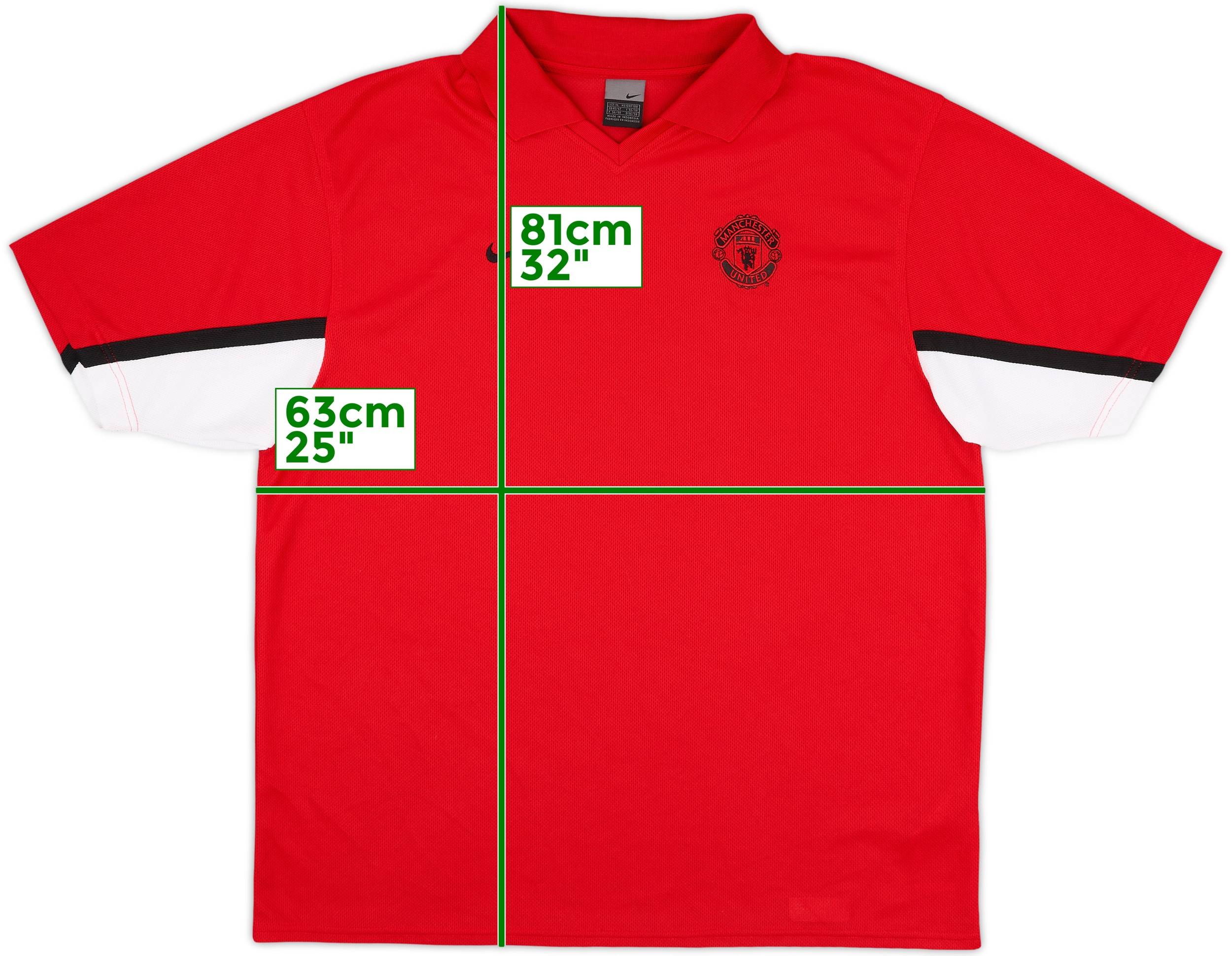 2007-08 Manchester United Nike Training Shirt - 9/10 - (XL)