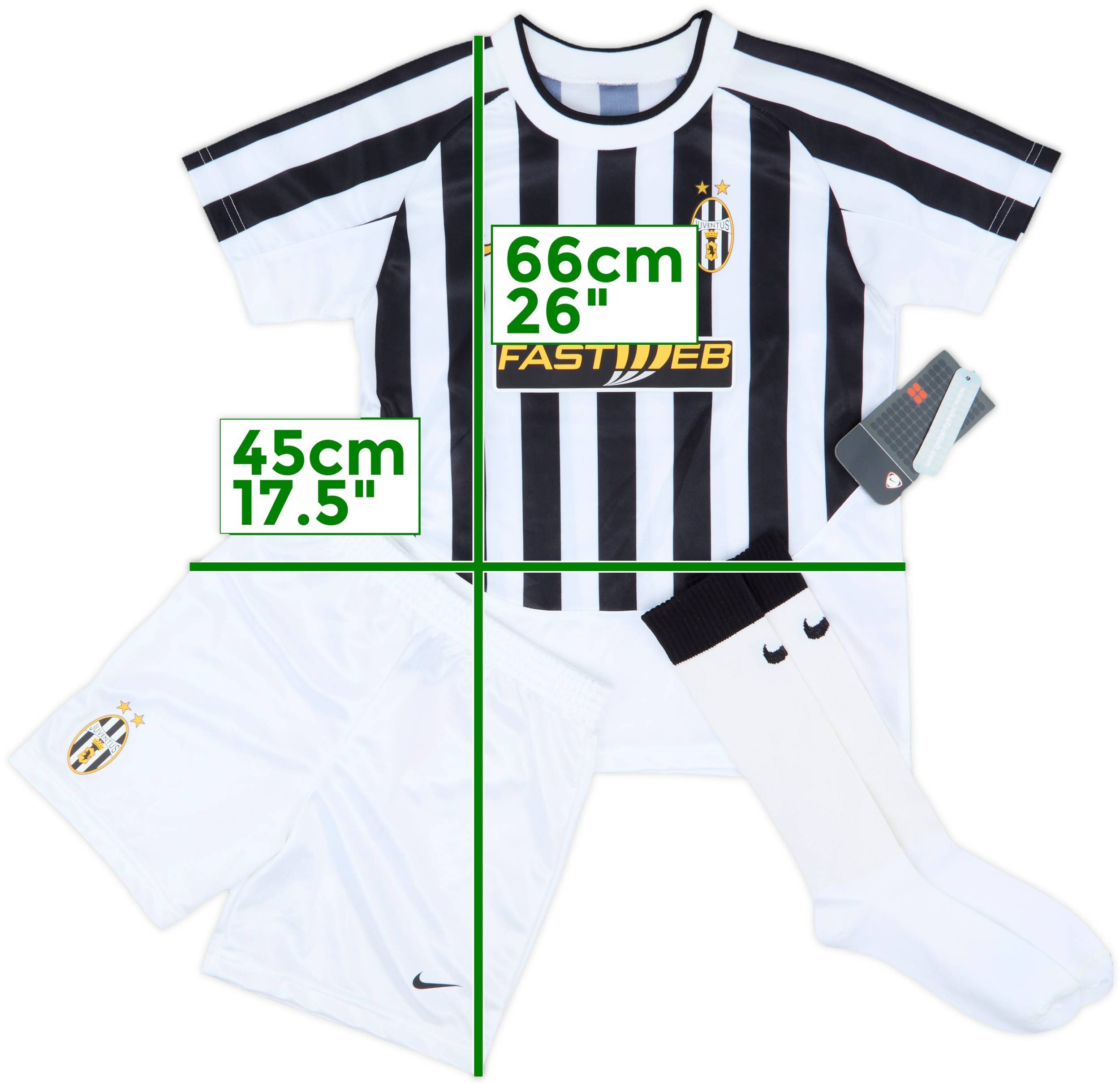 2003-04 Juventus Home Full Kit (M.Boys)