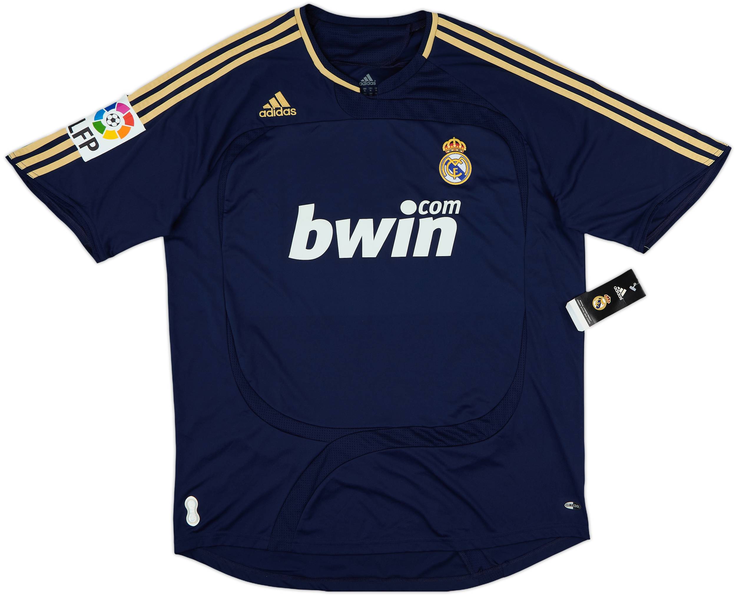 2012/13 Real Madrid Away Jersey #4 Sergio Ramos XL Adidas