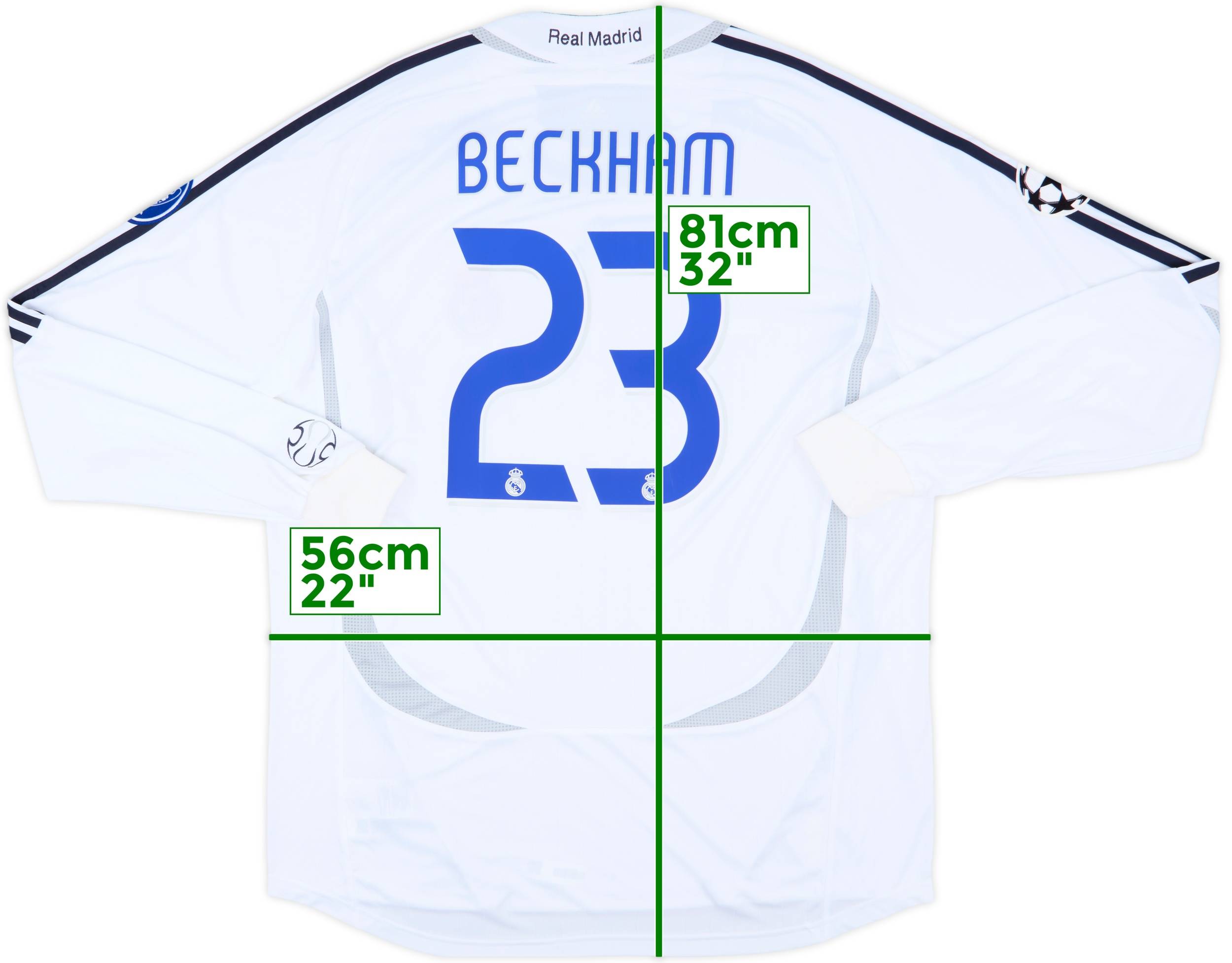 06-07 adidas REALMADRID BECKHAM ユニフォーム