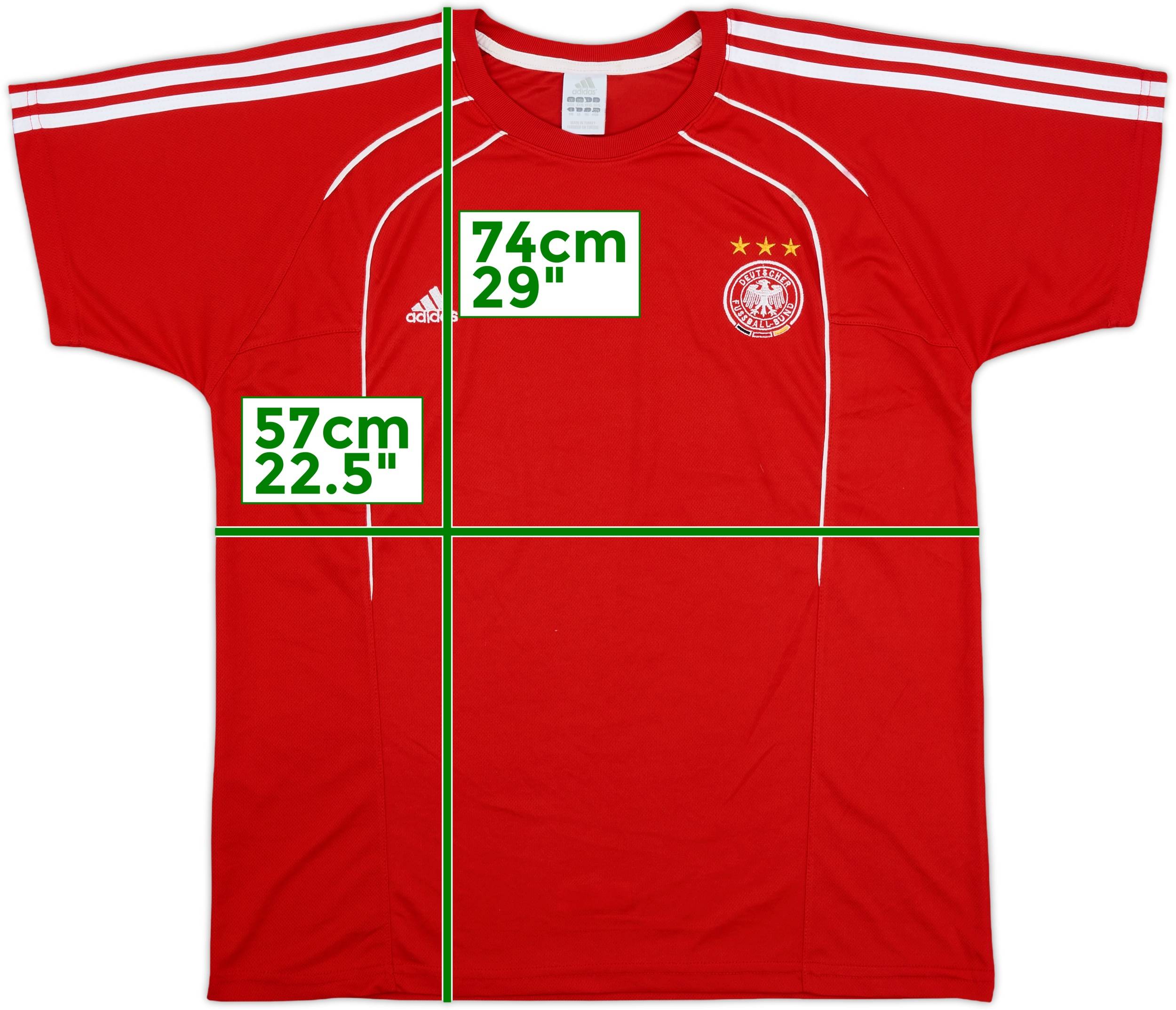 珍しい  2005-06 Germany adidas Training Shirt - 8/10 - (3XL) ウェア
