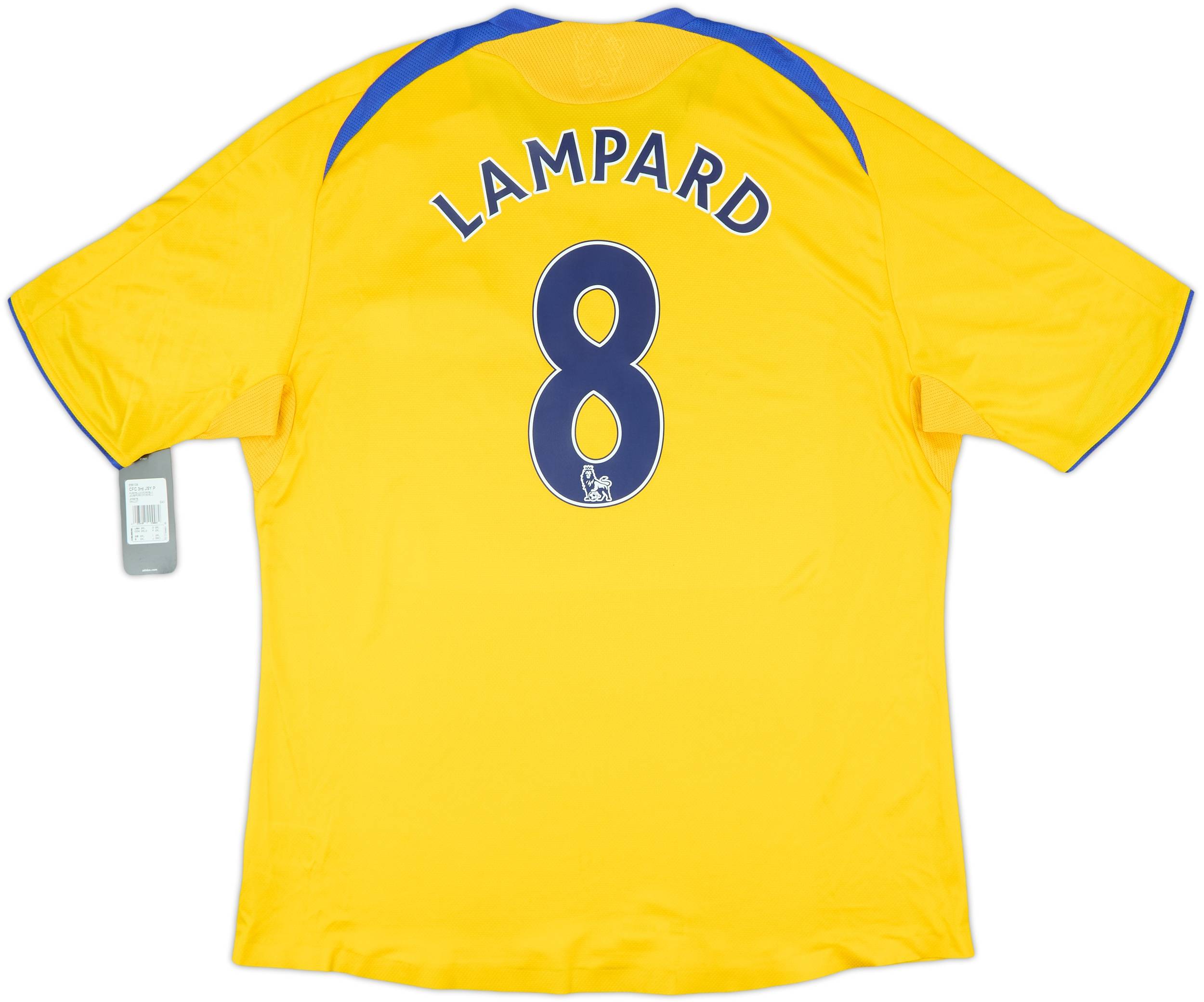 2007-08 Chelsea Third Shirt Lampard #8 - 9/10 - (XL.Boys)