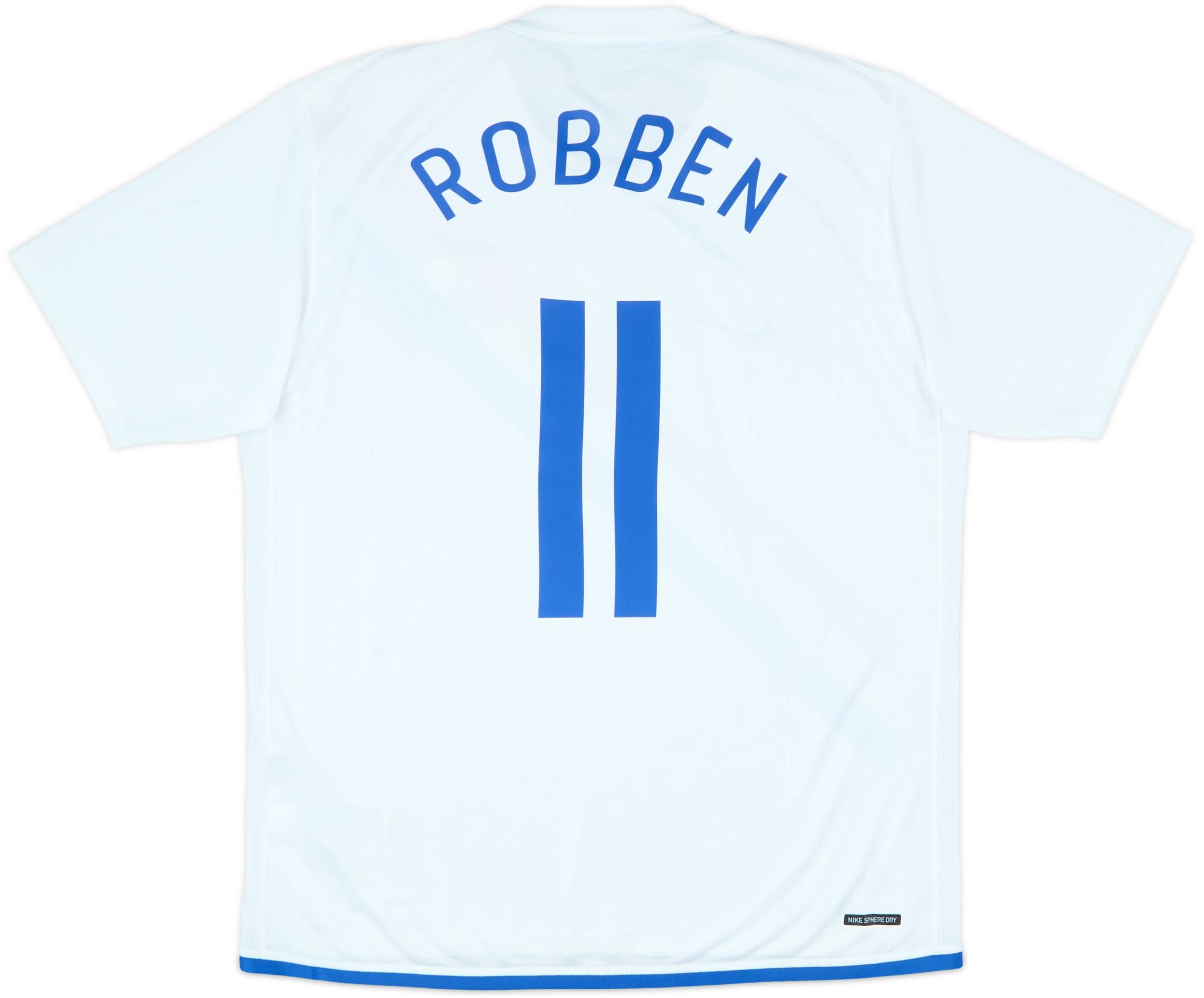口コミ・レビューで人気商品を探そう Shirt Away Netherlands 2006-08 Robben (L) #11 ウェア
