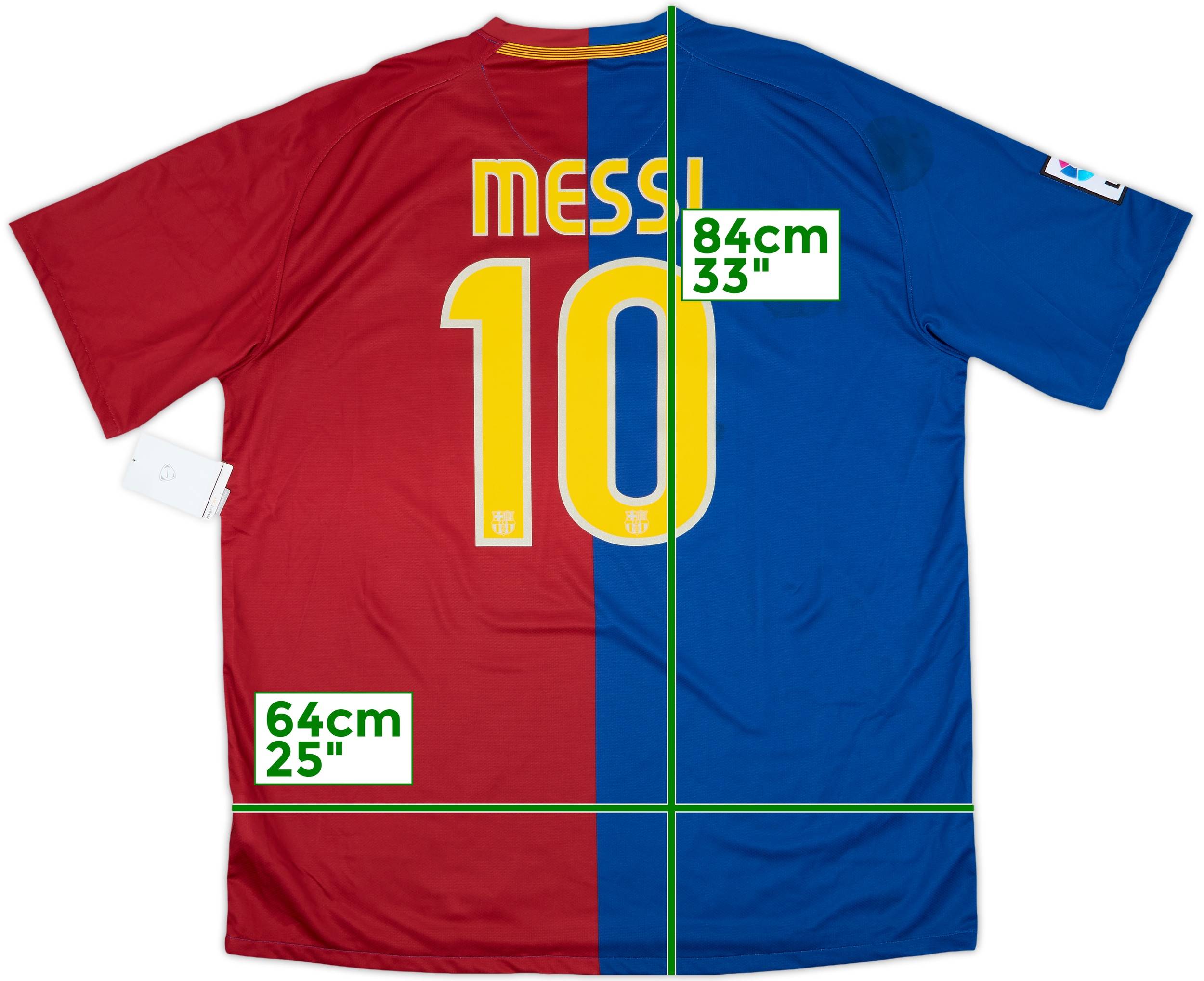 FC Barcelona Messi 10番シャツ FC Barcelona FCB Rhinox Mens Soccer Jersey Lionel Messi #10
