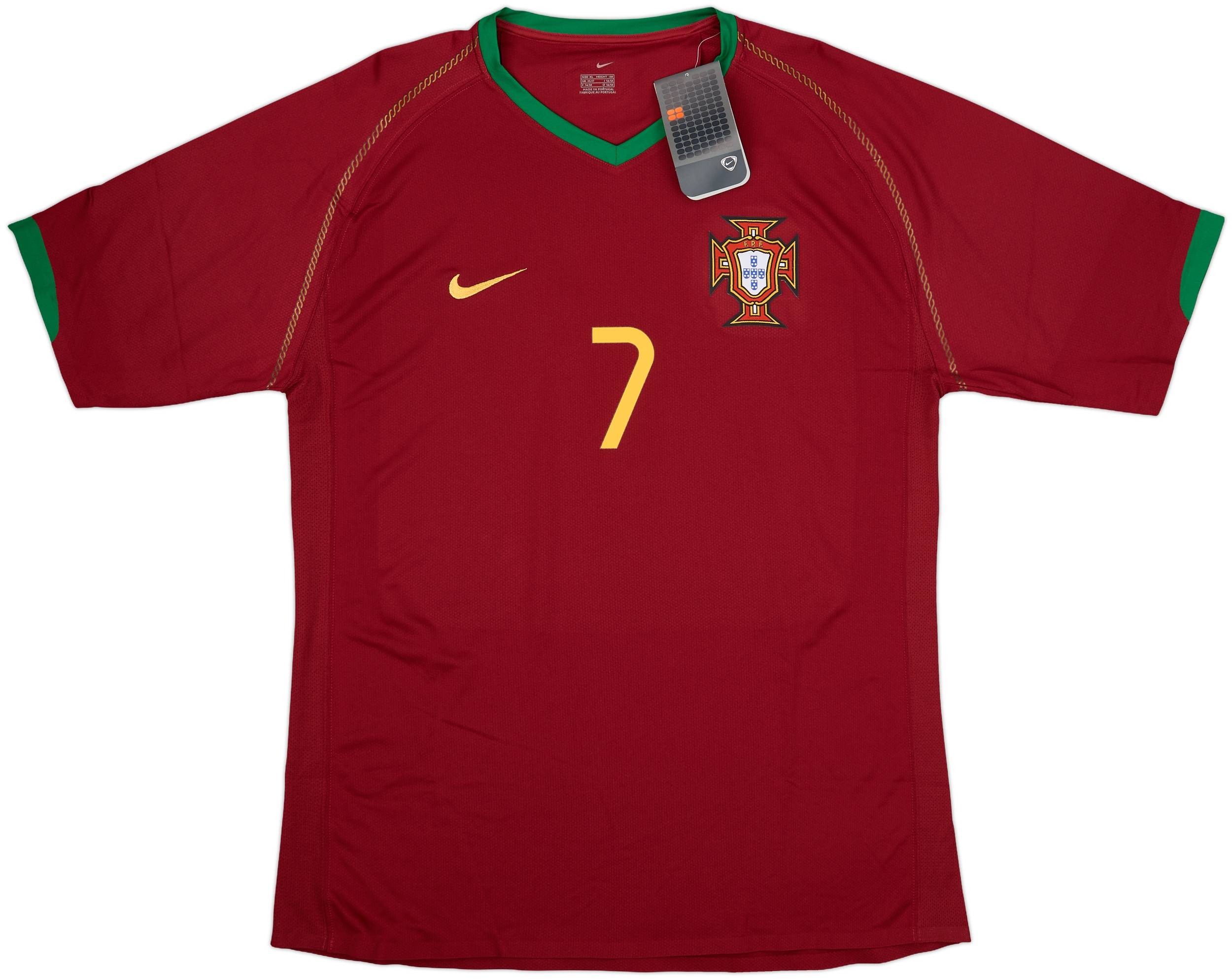 2006-08 Portugal Player Issue Home Shirt Figo #7 (XL)