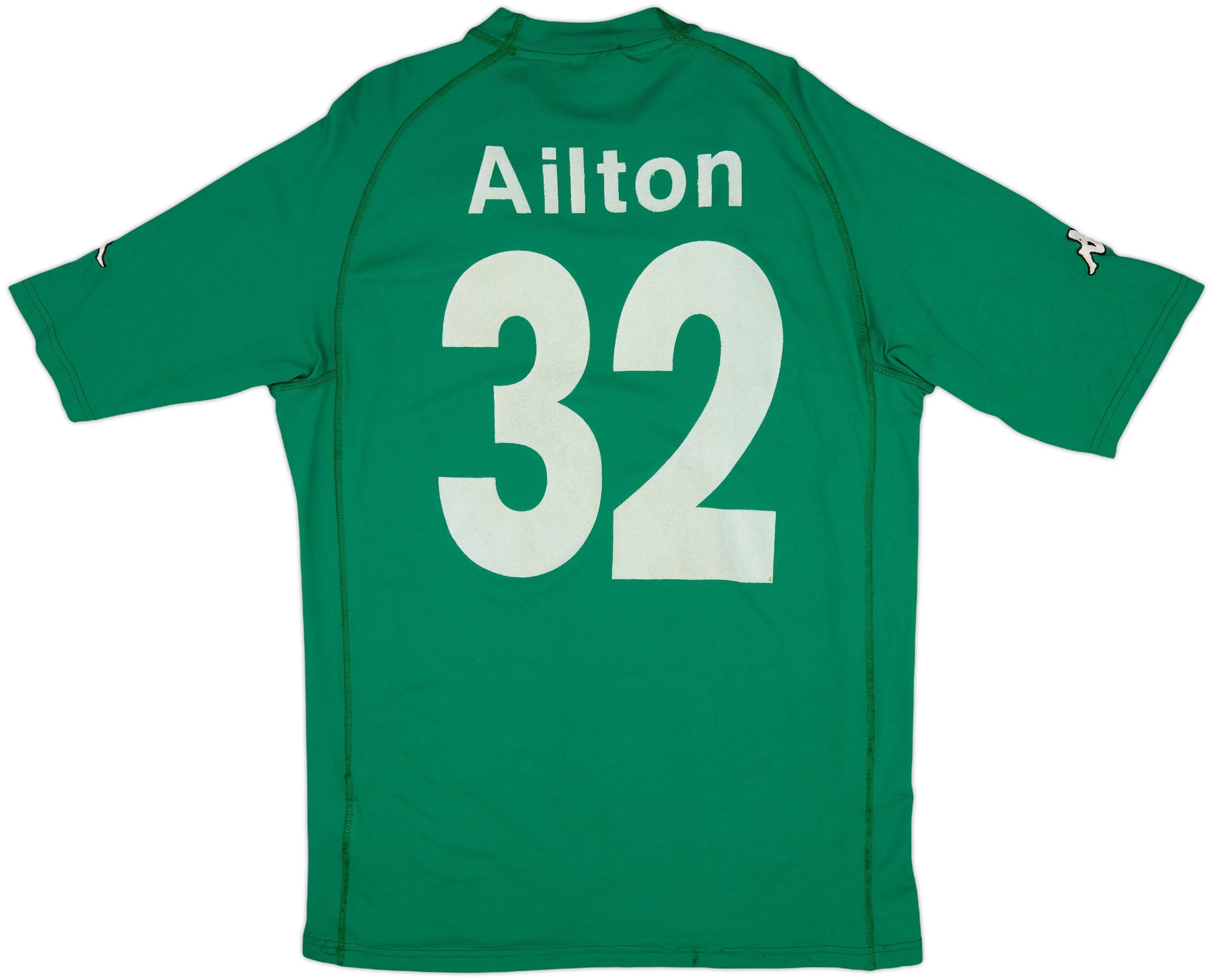 Werder Bremen AILTON 32 ブレーメン アイウトン 2002-03 Werder Bremen Away Shirt Ailton #32 - 7/10 - (M)