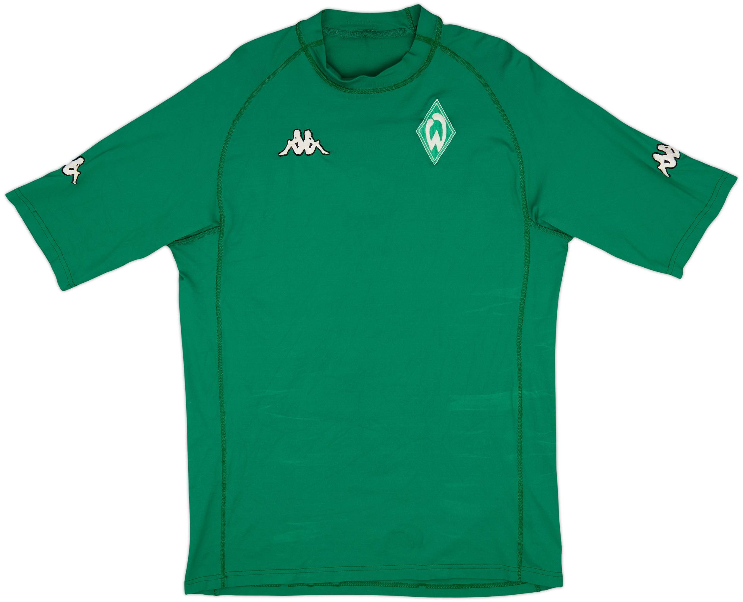 お中元 お歳暮 お年賀 夏 冬 年末年始のご挨拶 ギフト 通販な Werder 2002-03 Bremen (M) - 7/10 - #32 Ailton Shirt Away ウェア