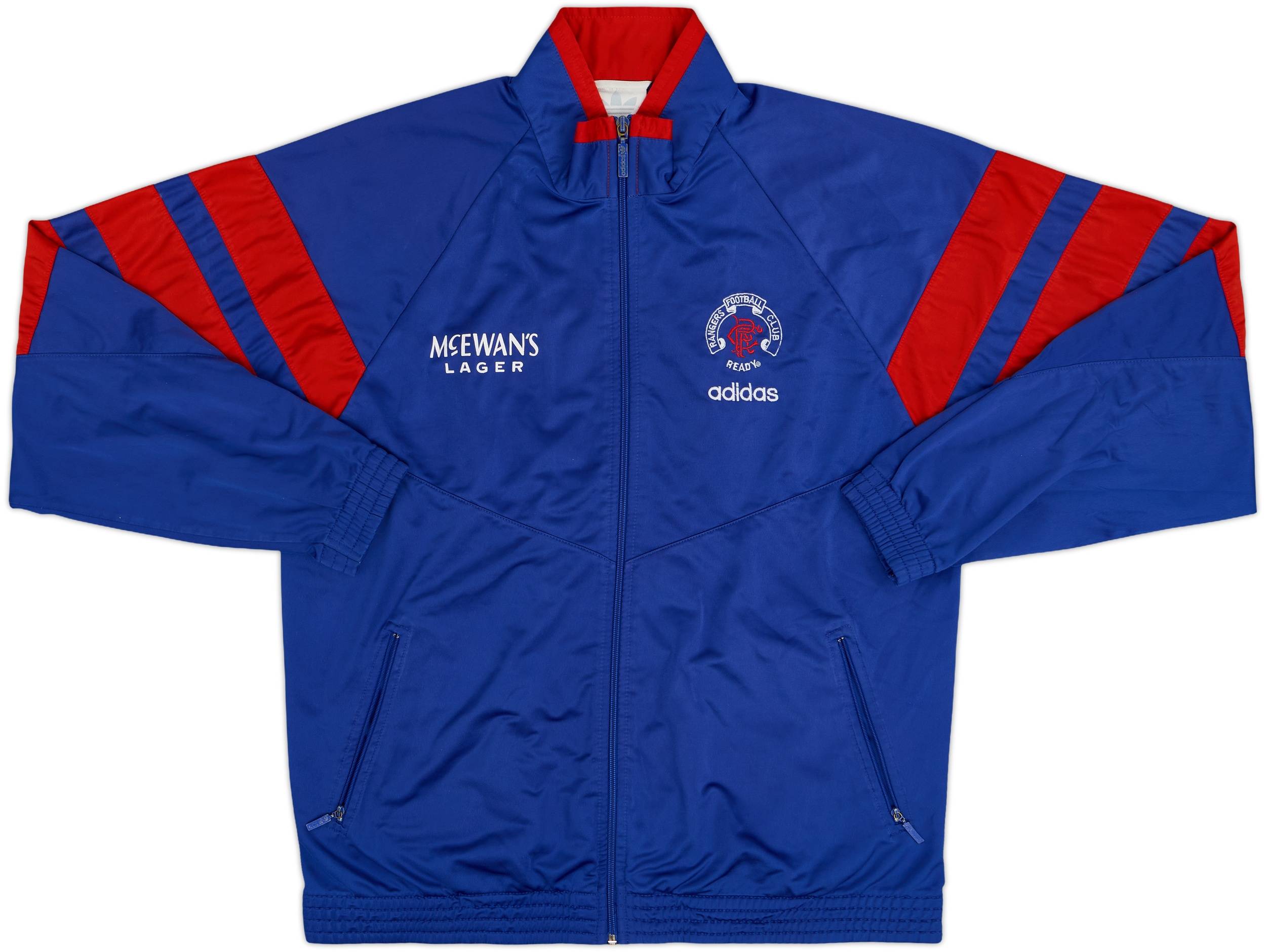 フレンズの上着 1992-94 Rangers adidas Tracksuit - 6/10 - (M/L)