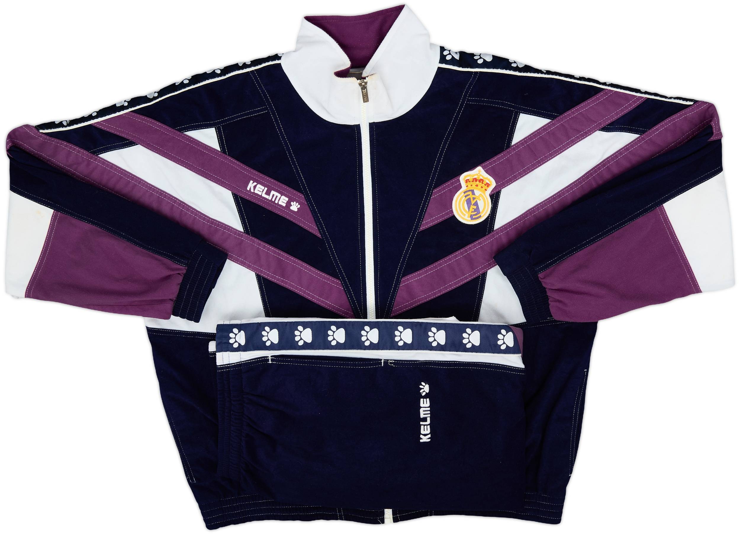 1997-98 Real Madrid Kelme Tracksuit - 8/10 - (XL)