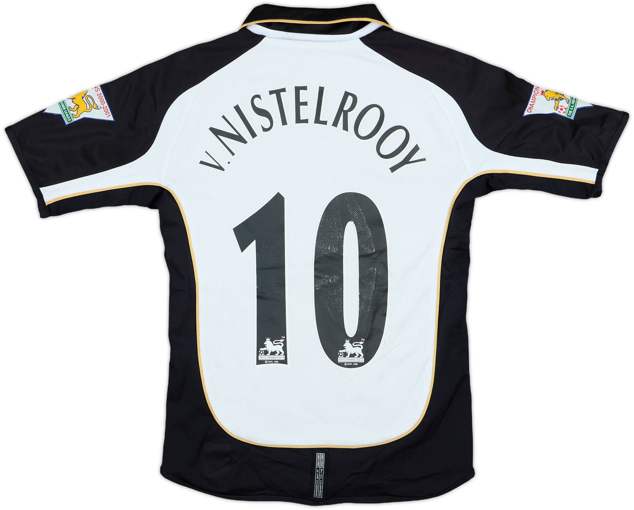 2001-02 Manchester United Centenary Away/Third Shirt V.Nistelrooy