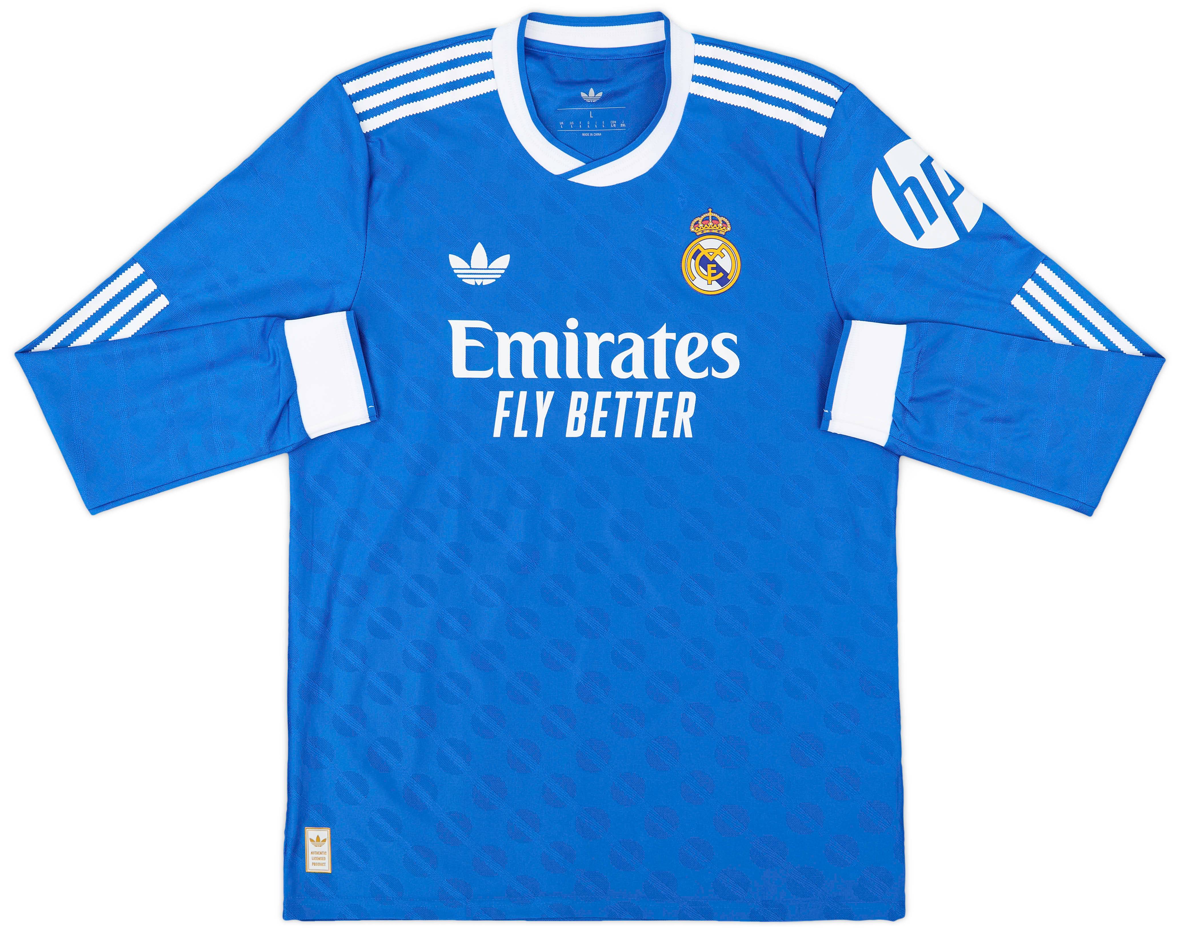 2025-26 Real Madrid Authentic Third L/S Shirt Mbappe #10