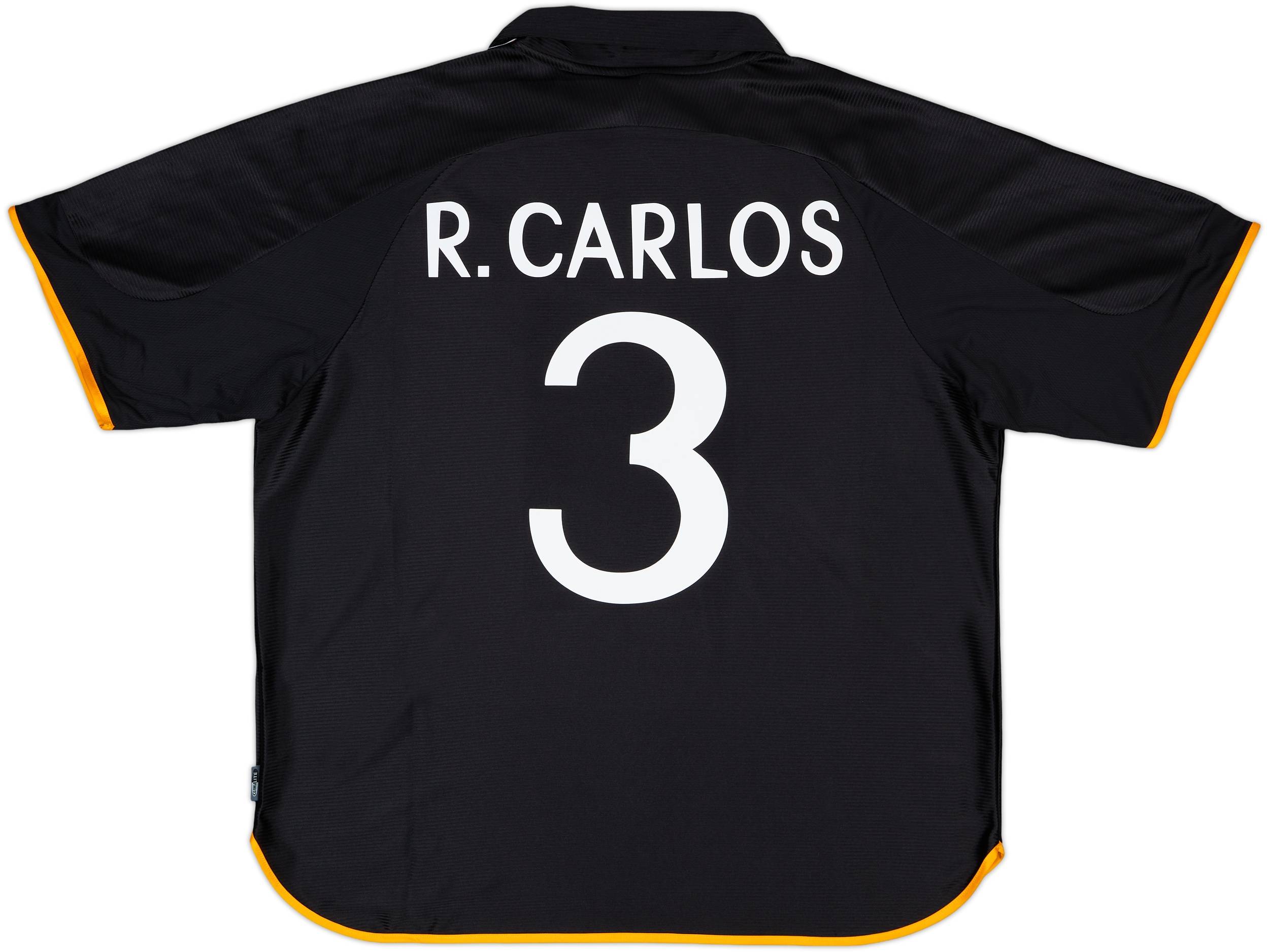 Real Madrid R.Carlos 背番号3 シャツ ロベルト・カルロス Real Madrid R.Carlos 背番号3 シャツ ロベルト・カルロス 新品正規品