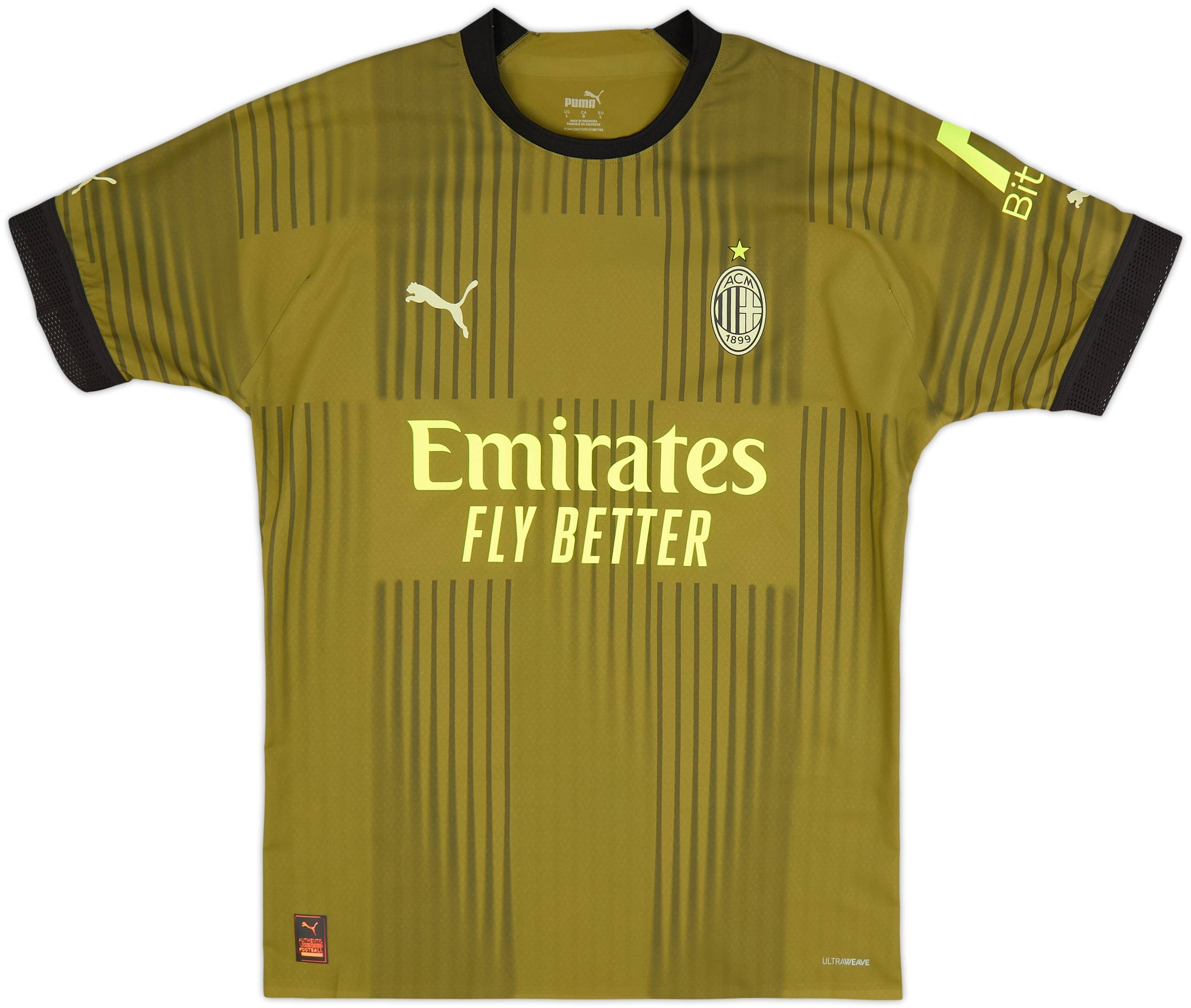 2022-23 AC Milan Authentic Third Shirt Ibrahimovic #11