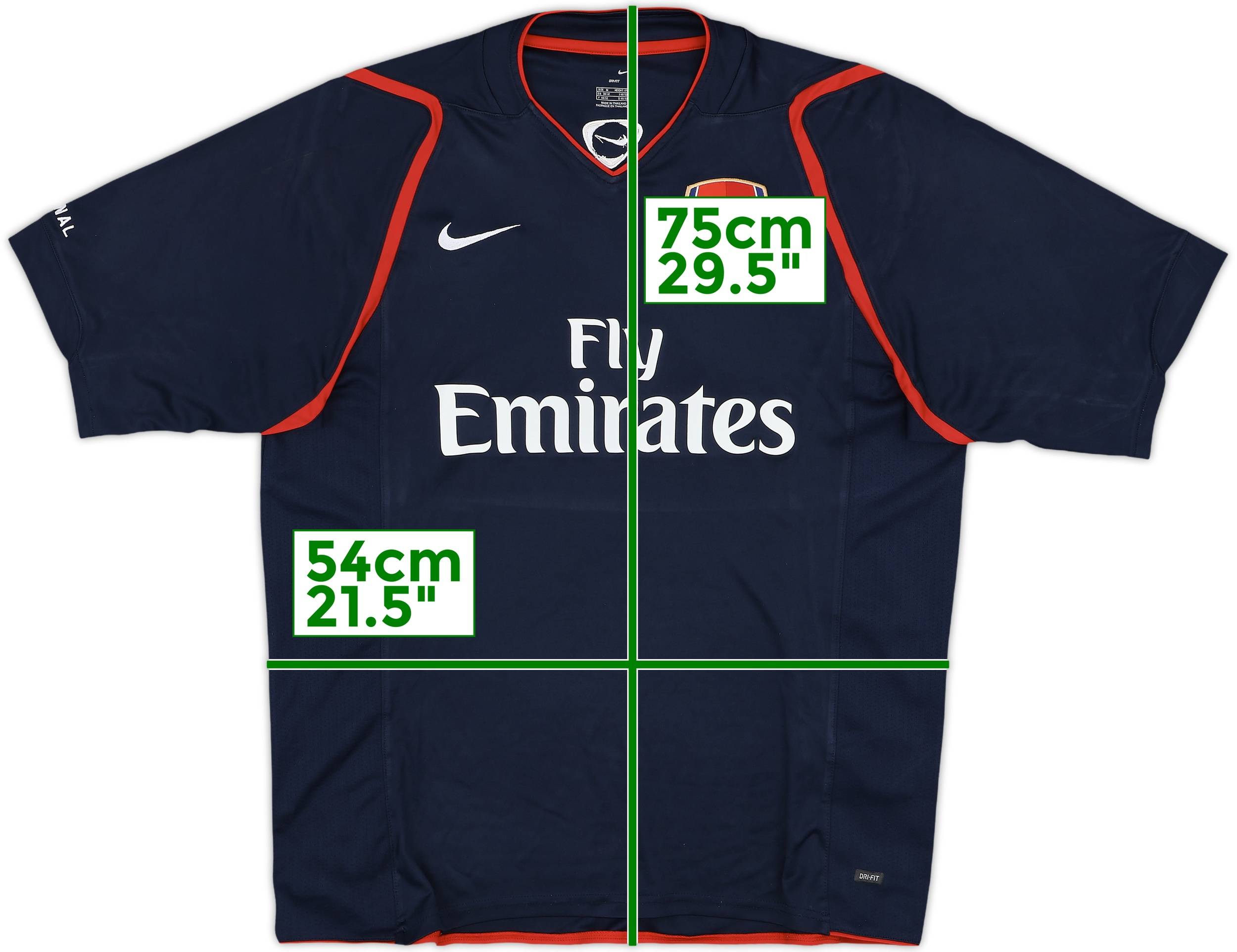 2006-07 Arsenal Nike Training Shirt - 8/10 - (M)