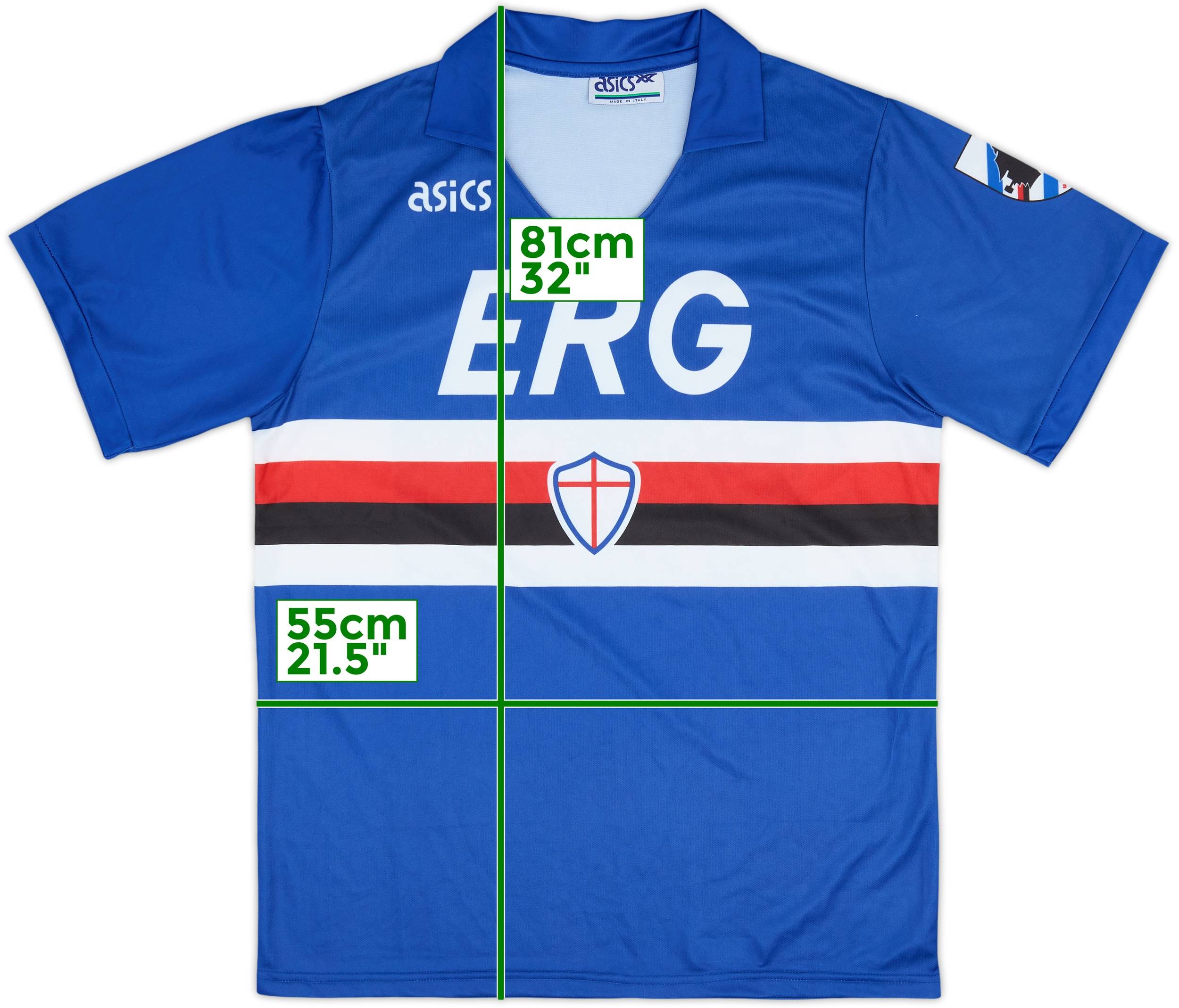 一番人気物 1990-92 Sampdoria Home Shirt - 9/10 - (XL) トップス