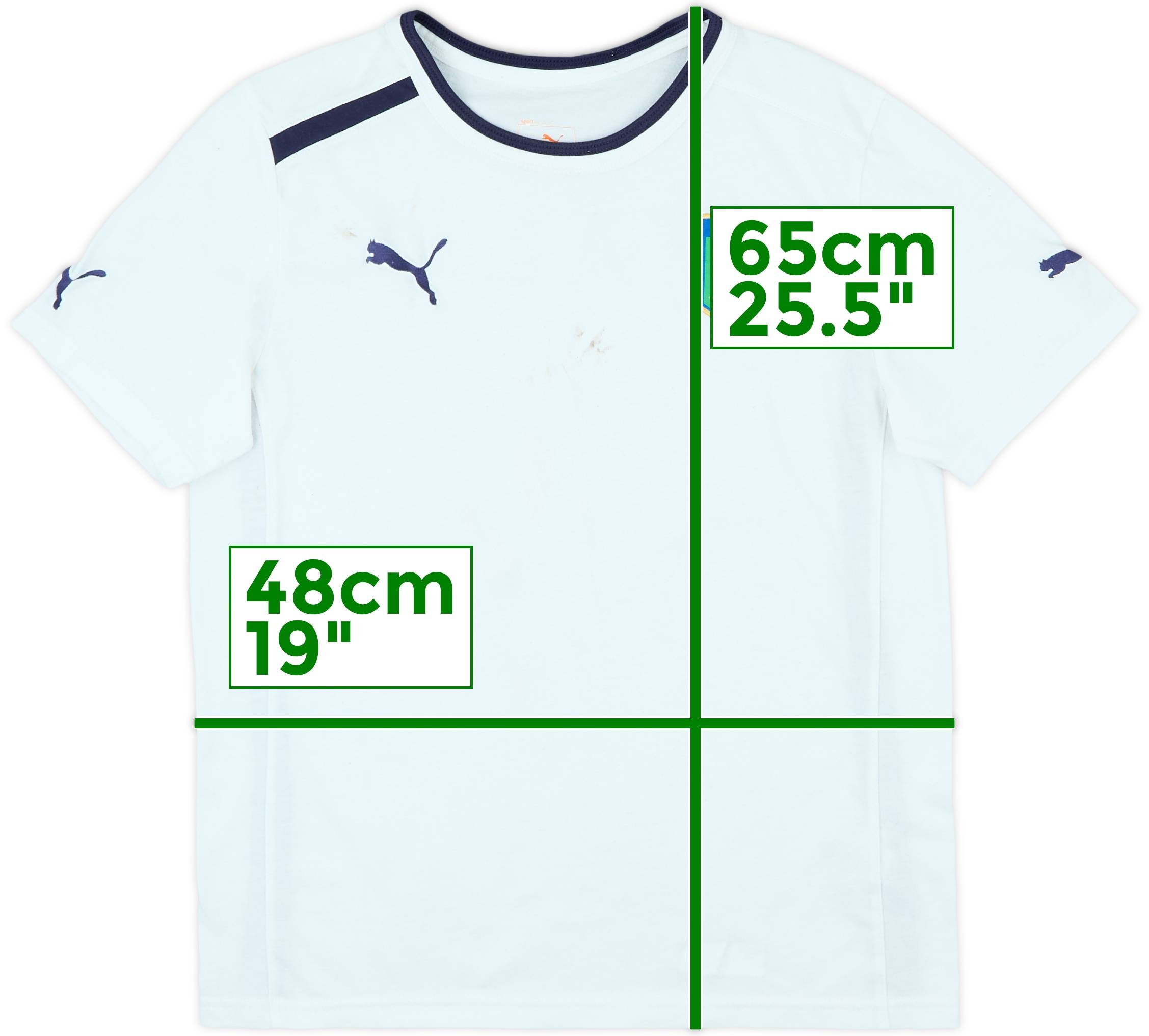 2010-11 Italy Puma Cotton Tee - 6/10 - (S)