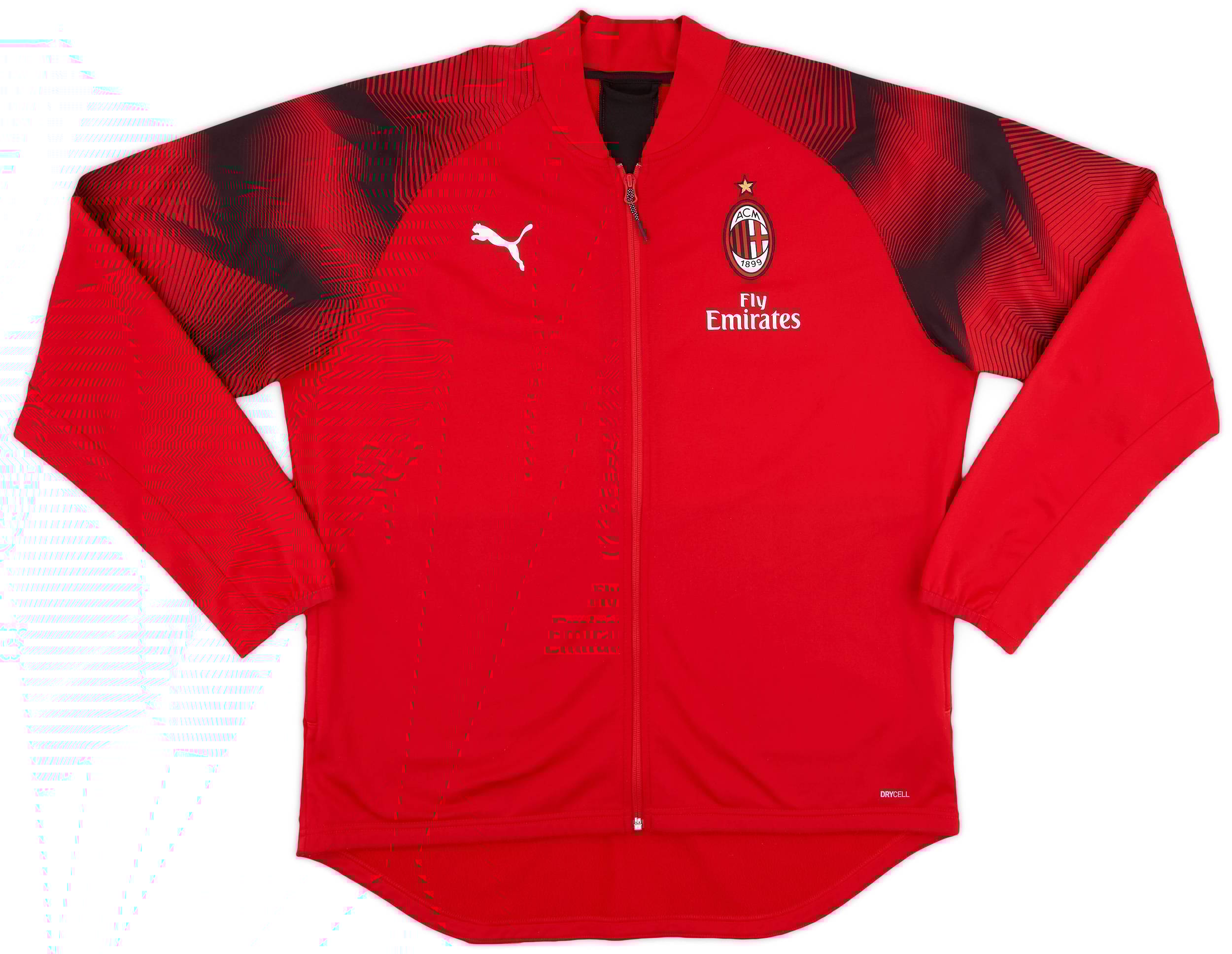 2018-19 AC Milan Puma Track Jacket - 8/10 - (XL)