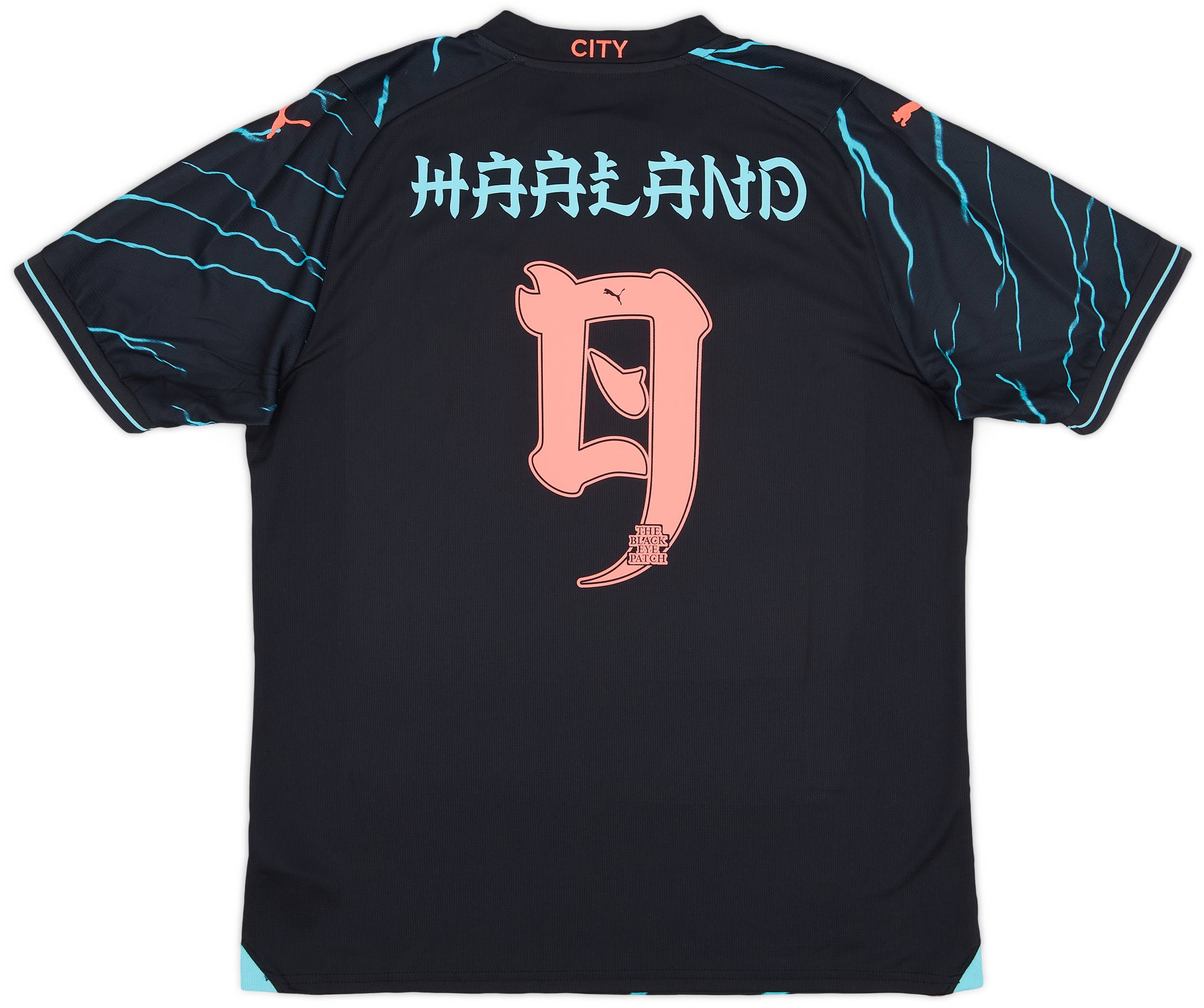 2023-24 Manchester City Third Shirt Haaland #9 (L)